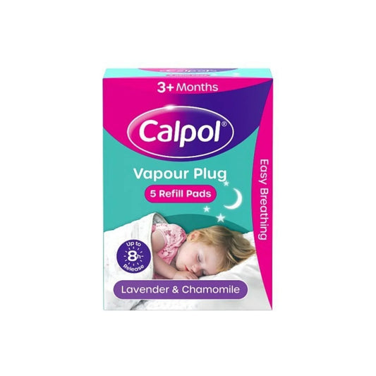 Calpol Vapour Plug Lavender and Chamomile 5 Refill Pads