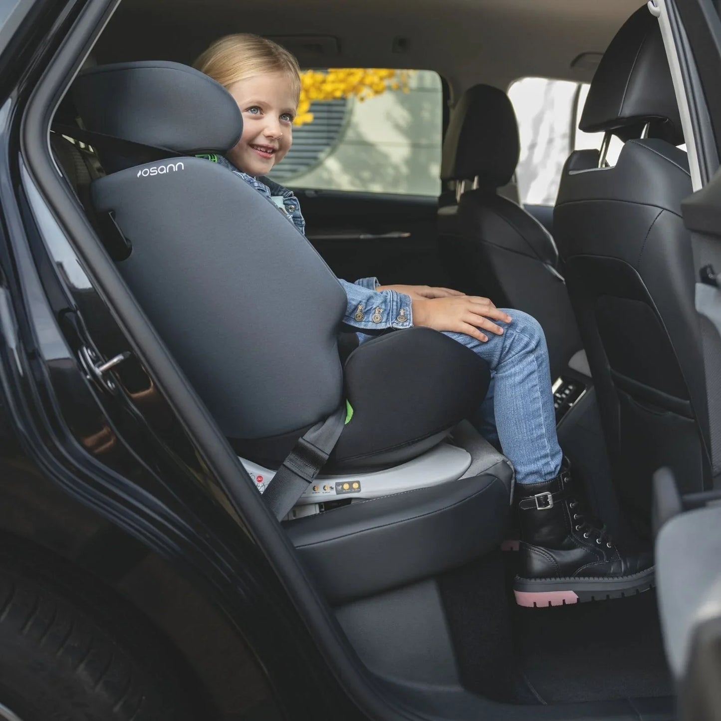 Osann Four360 0+/1/2/3 S ISOFIX Car Seat - Black Grey