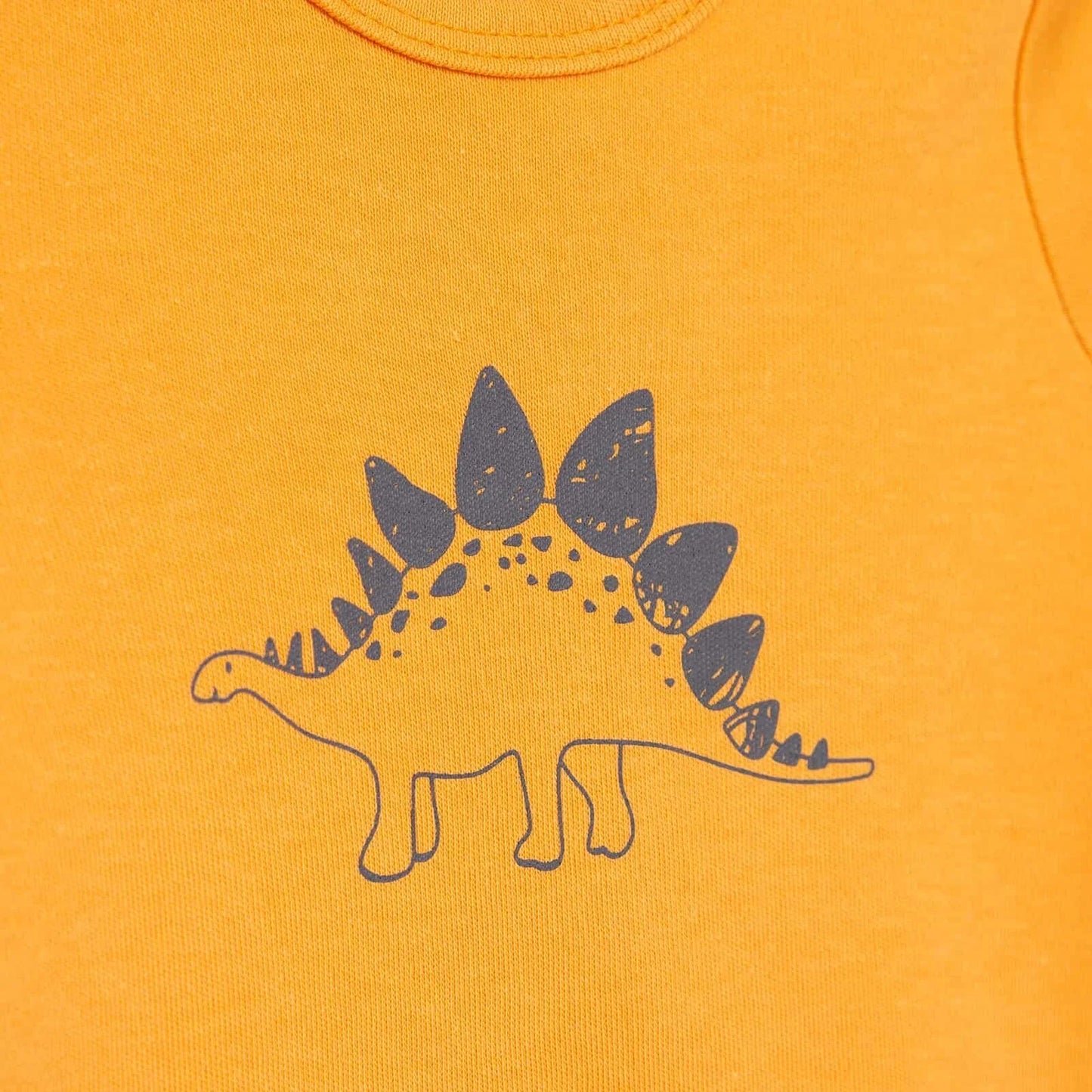 HelloBaby Boy Long Sleeve Bodysuit - Orange