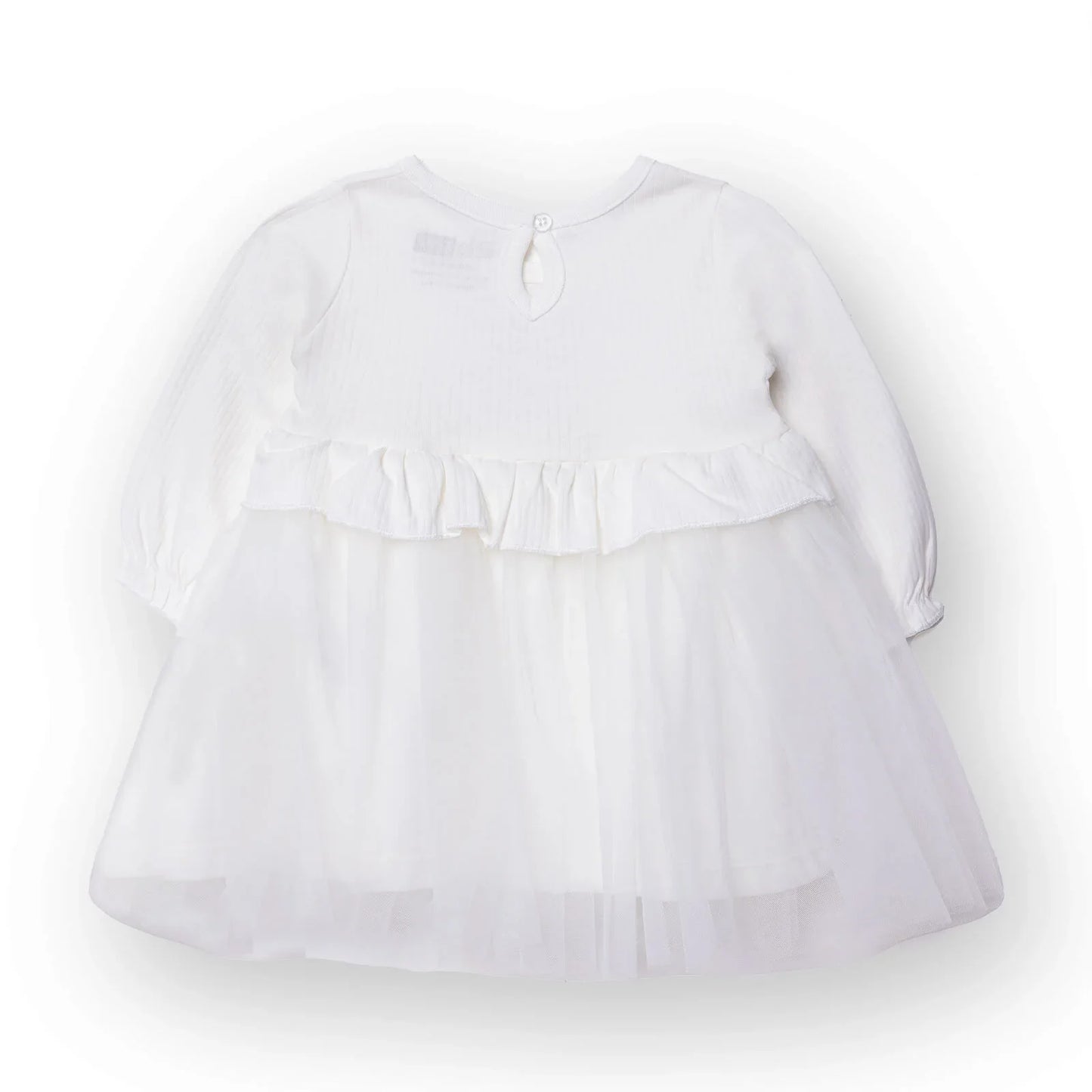 HelloBaby Newborn Dress - Ecru