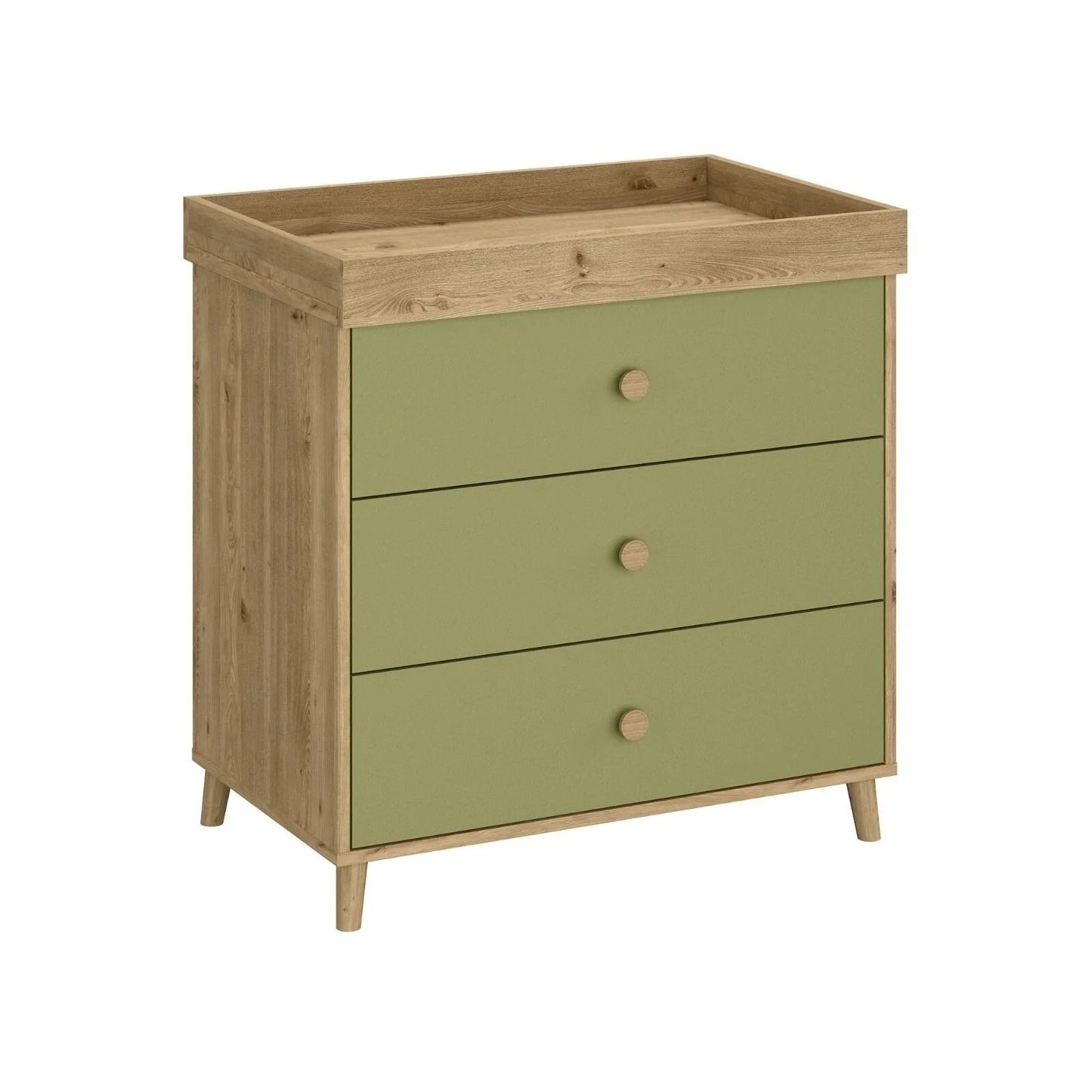Shefa Kids 890 Changing Dresser - Pistachio Green