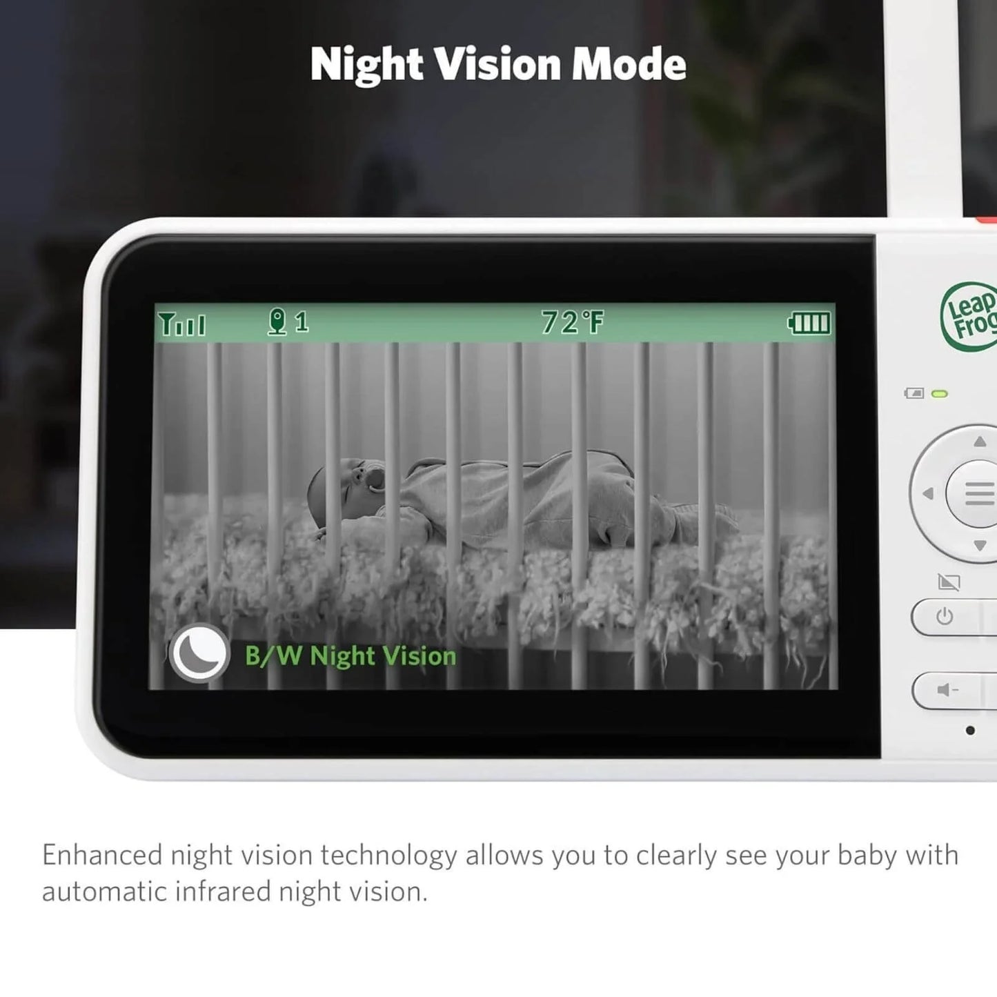 LeapFrog 5" Night Light Video Monitor