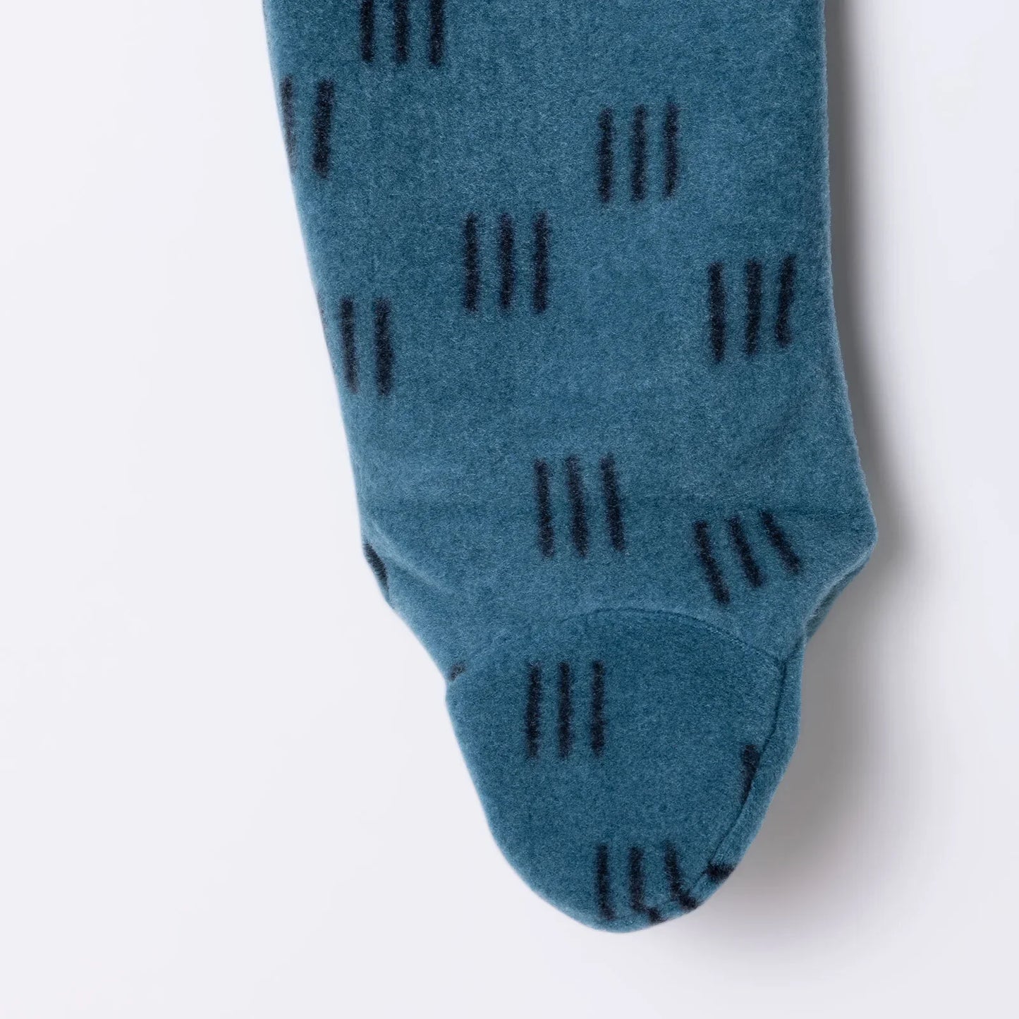 HelloBaby Newborn Polar Footed Jumpsuit - Petrol Printed