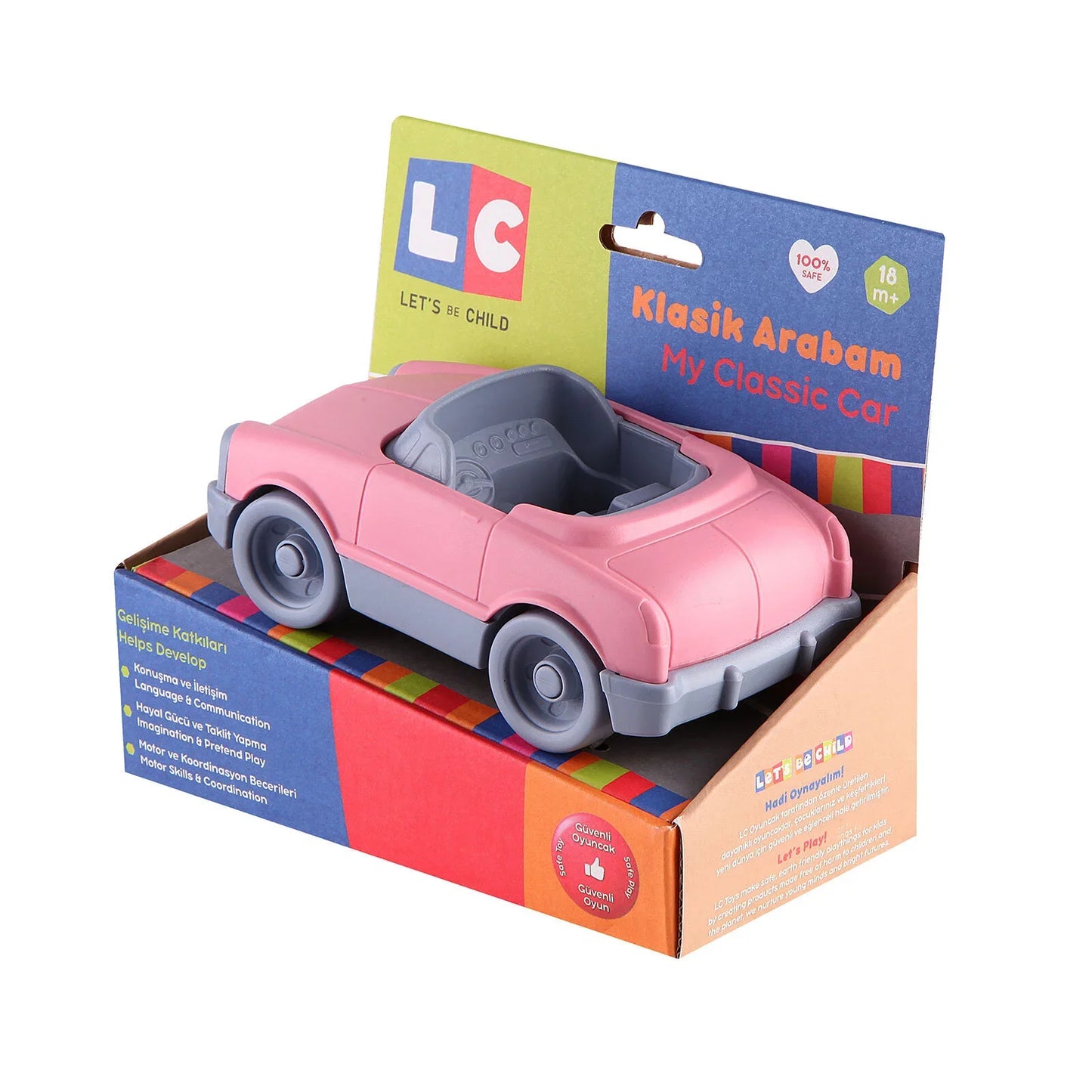 Let's Be Child Classic Car With Box Assorted