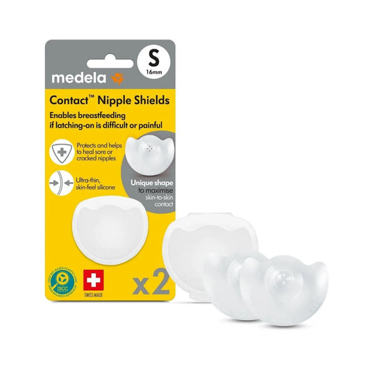 Medela Contact Nipple Shields (S) with Case Pack of 2