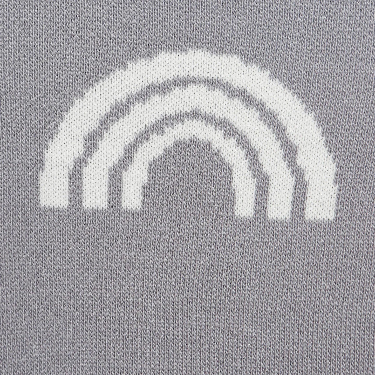 HelloBaby Newborn Rainbow Knit Sweatshirt Starter Set - Grey