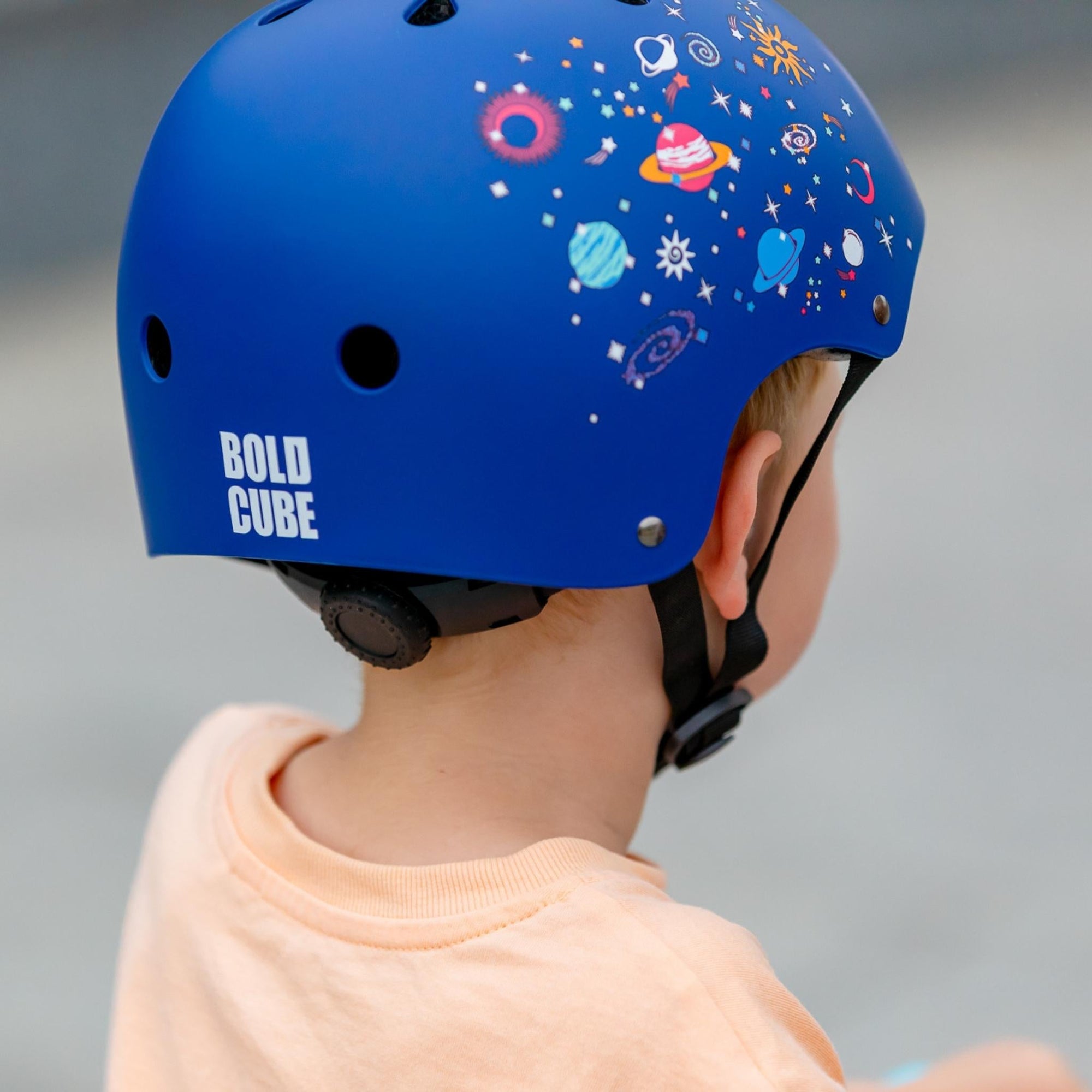 Galaxy Sky Blue - Kids Helmet - mezetto