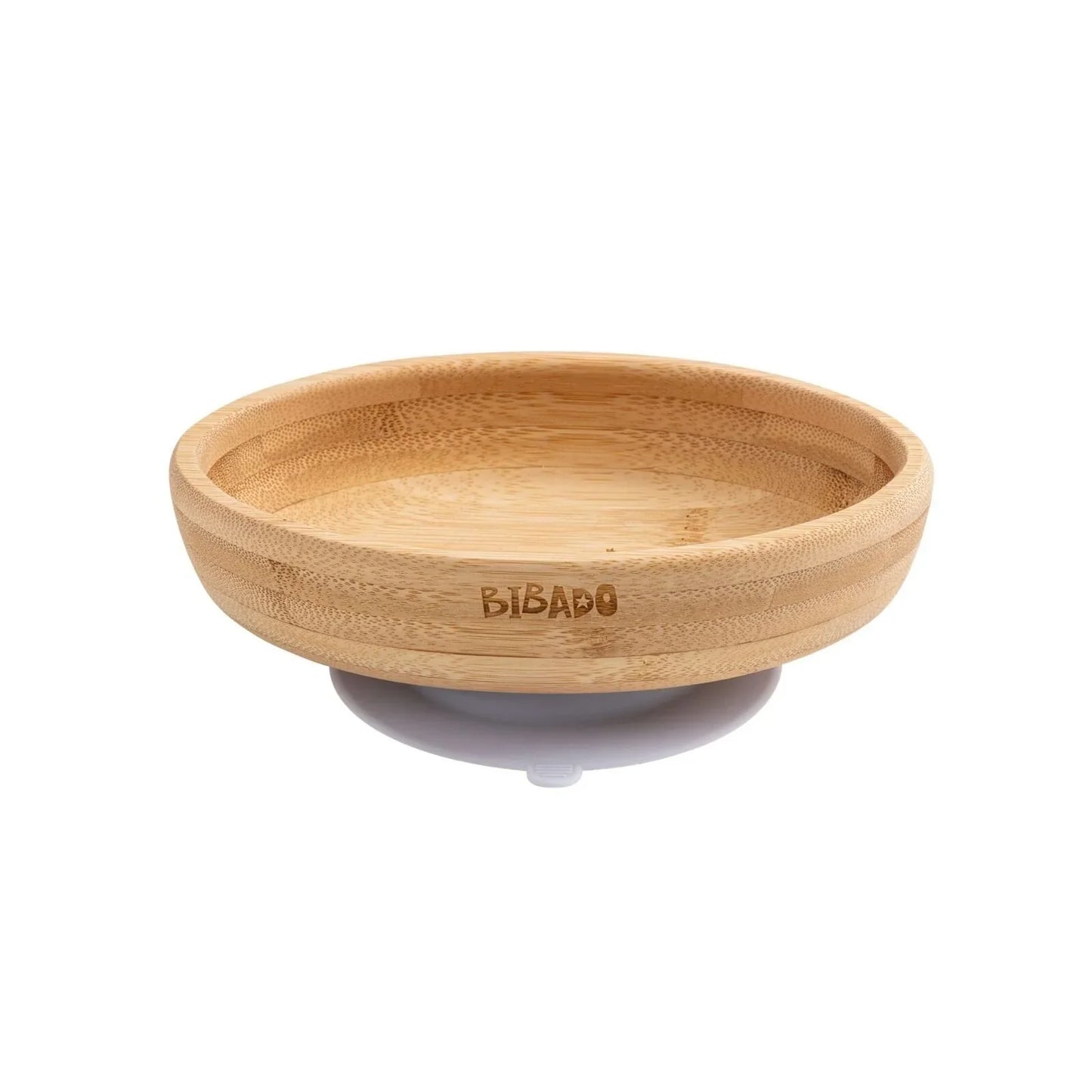 Bibado Natural Bamboo Suction Bowl - Fawn