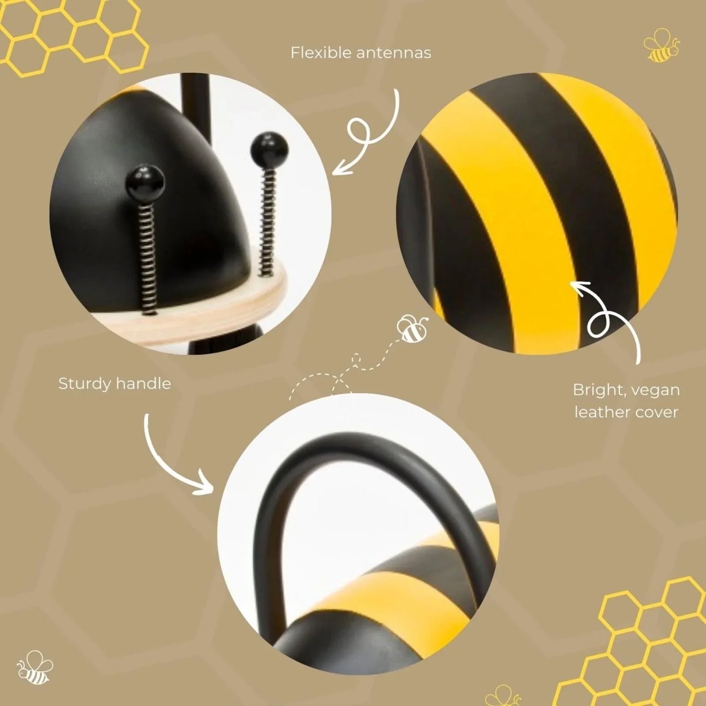 Wheely Bug Small Ride On - Bumble Bee