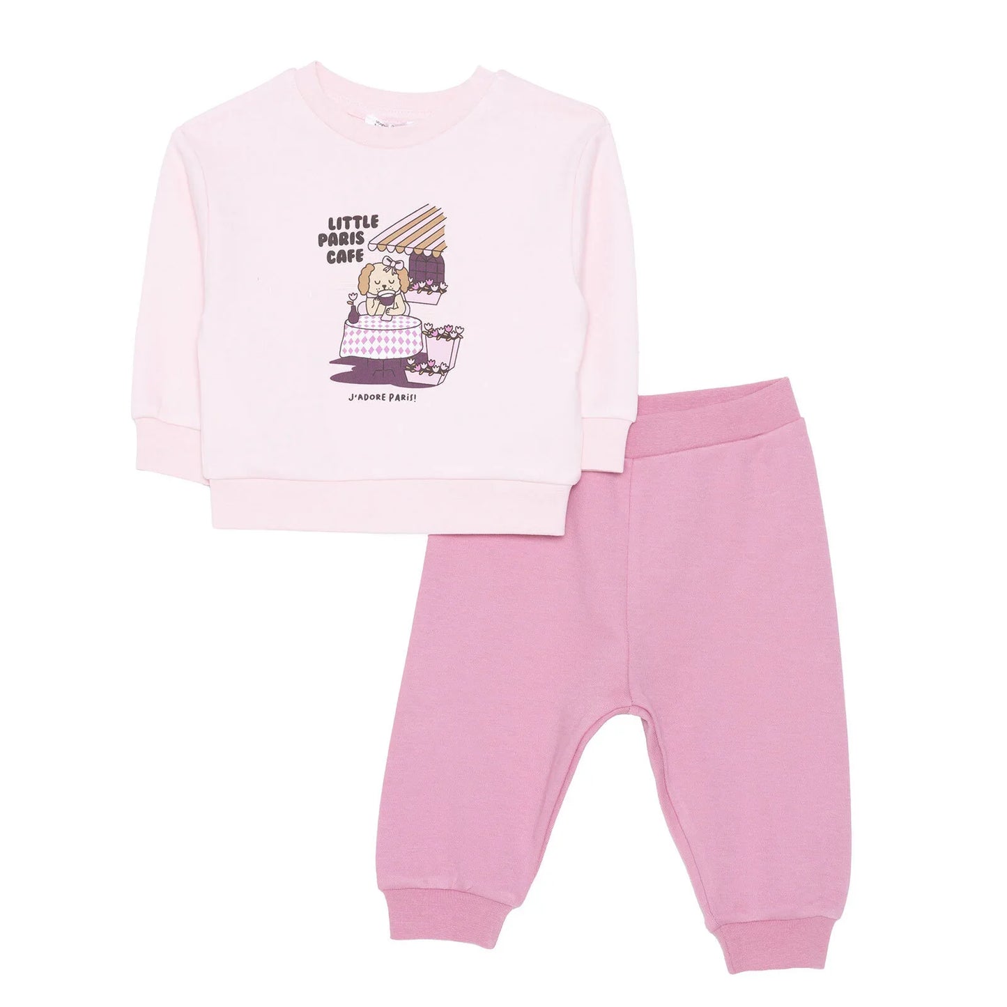 HelloBaby Jogging Set - Pink