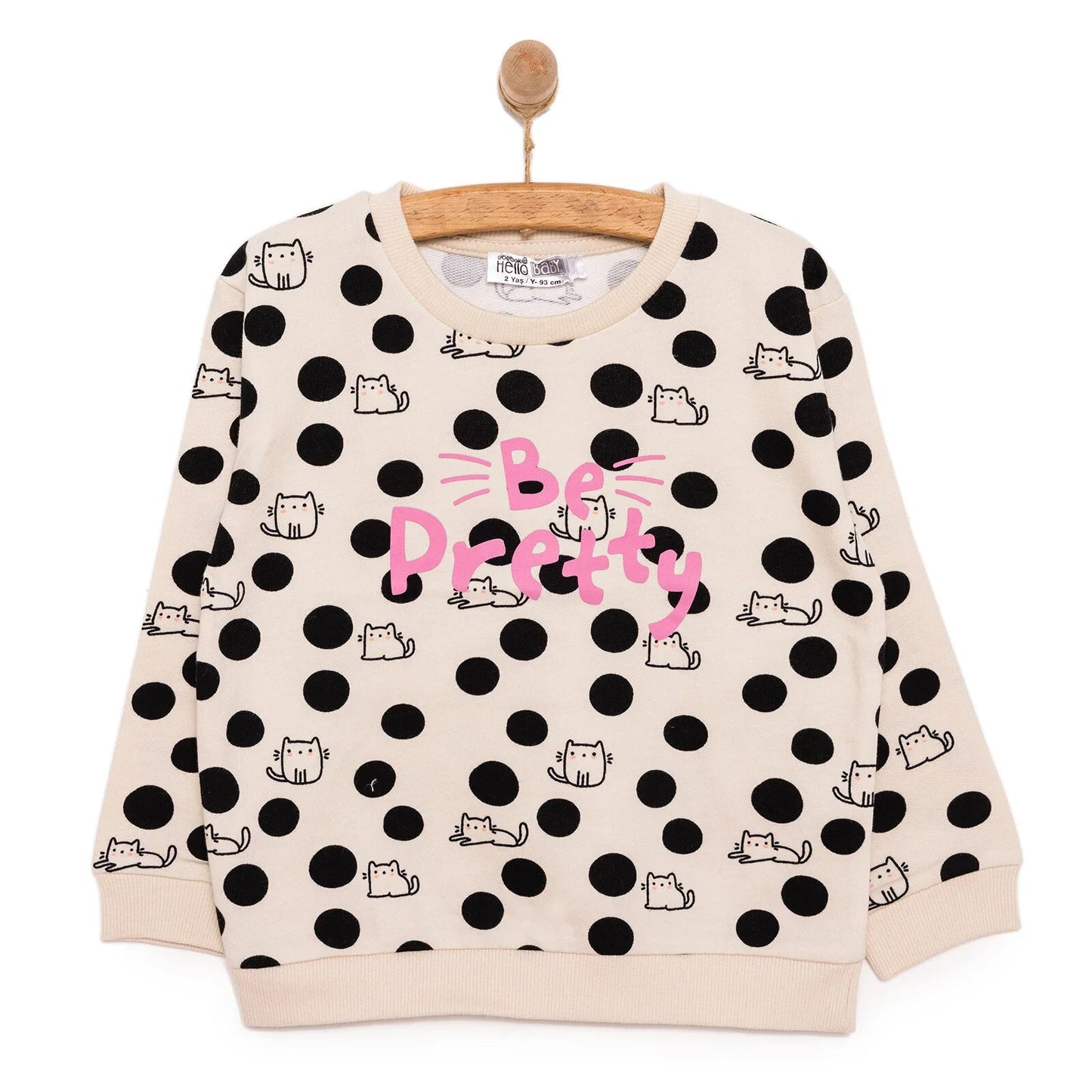 HelloBaby Basic Low Raised Sweatshirt - Printed