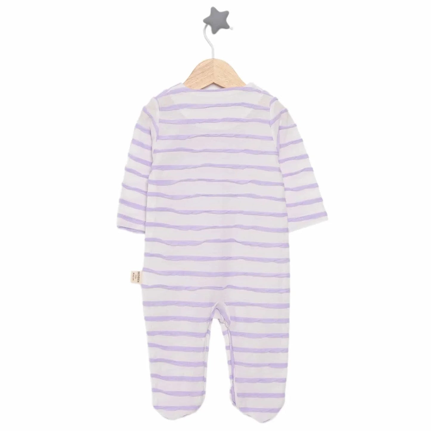 Bebbek Unisex Footed Jumpsuit - Purple