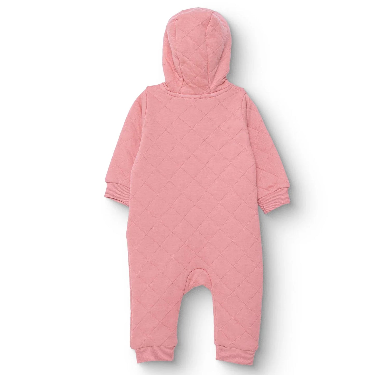 Bebetto Newborn Footless Jumpsuit - Light Rose