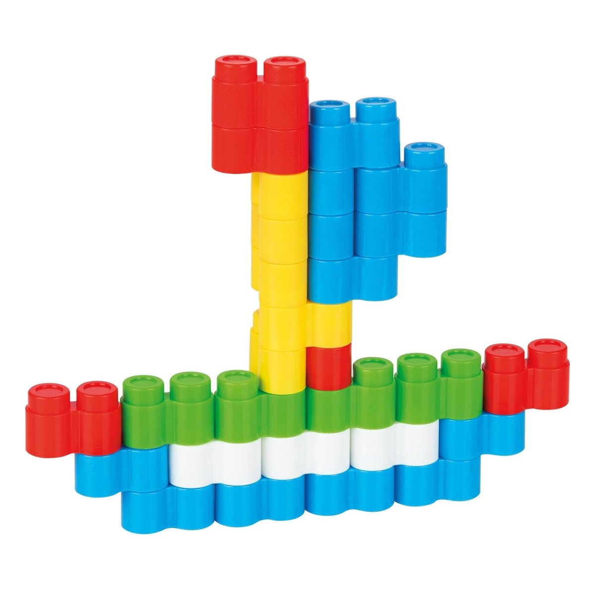 Pilsan Rocket Blocks 224 pcs (in 8 Liter Storage Container)