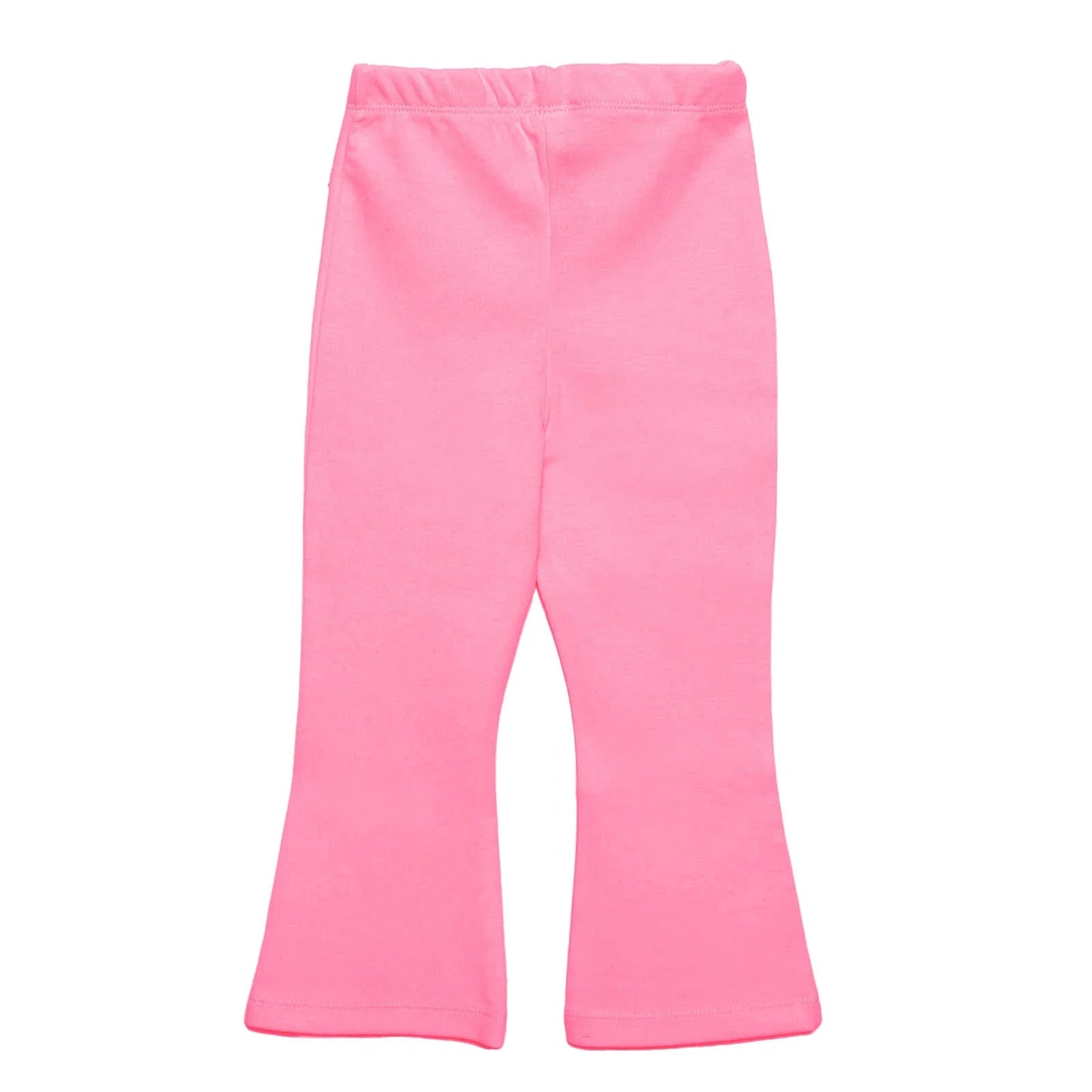 HelloBaby Basic Girl Flare Leggings - Light Pink