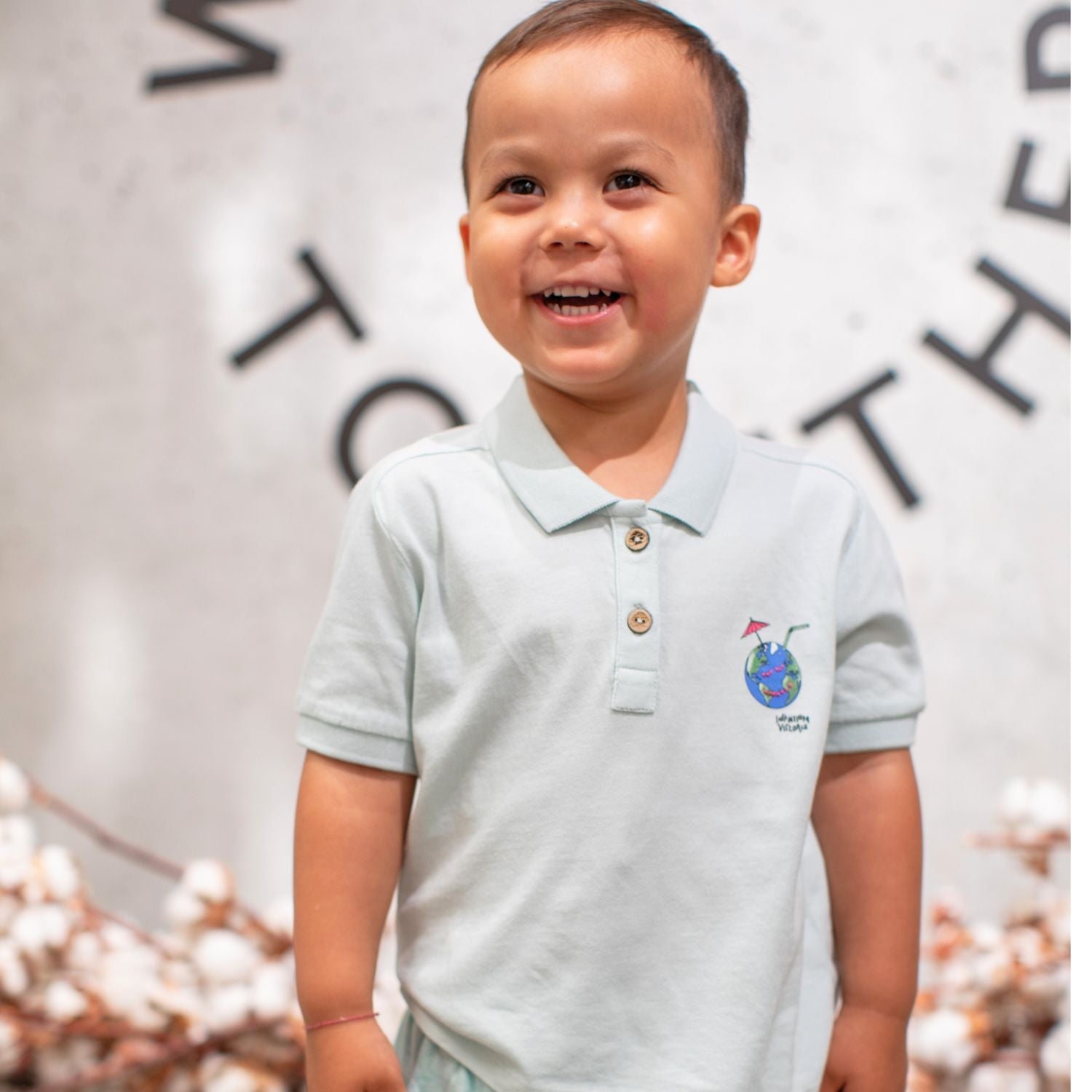 Blue Polo Boy and Girl-2