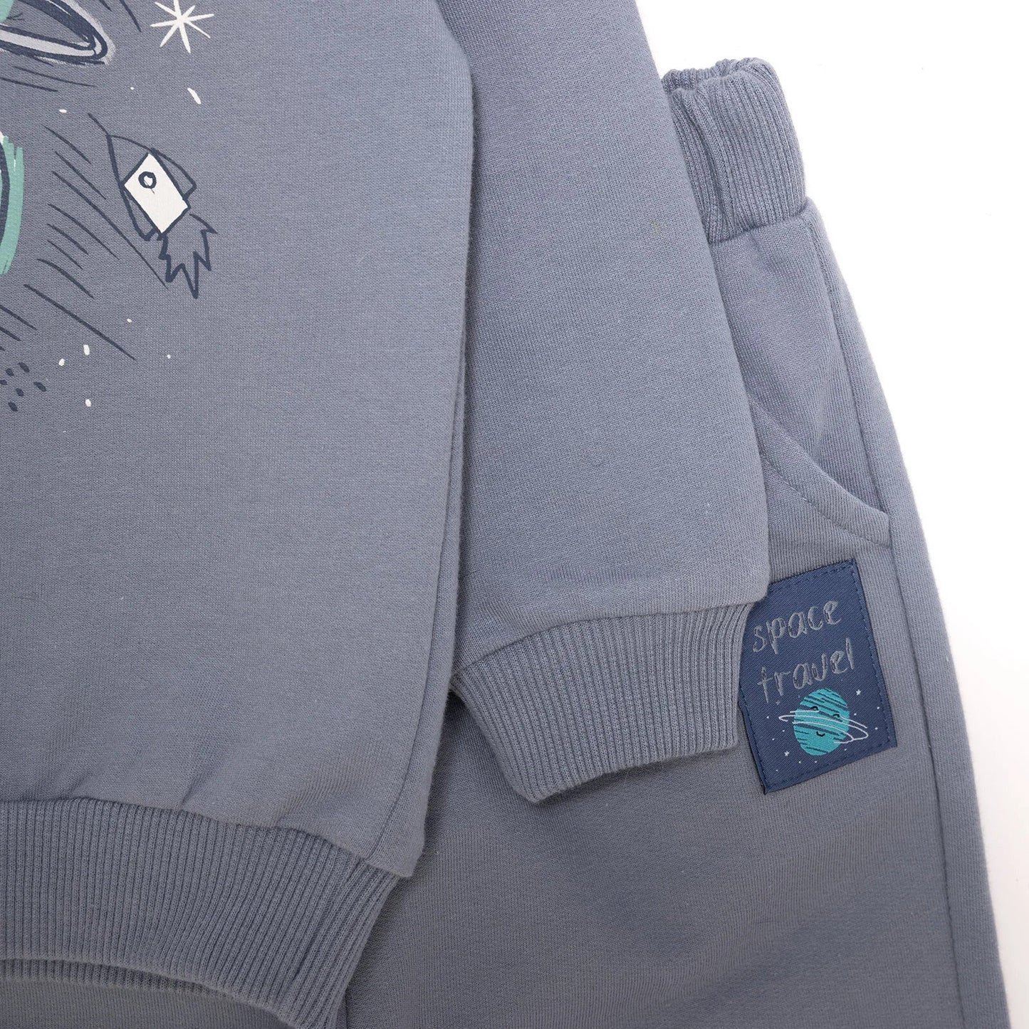 HelloBaby SPACE Boy Jogging Set - Grey