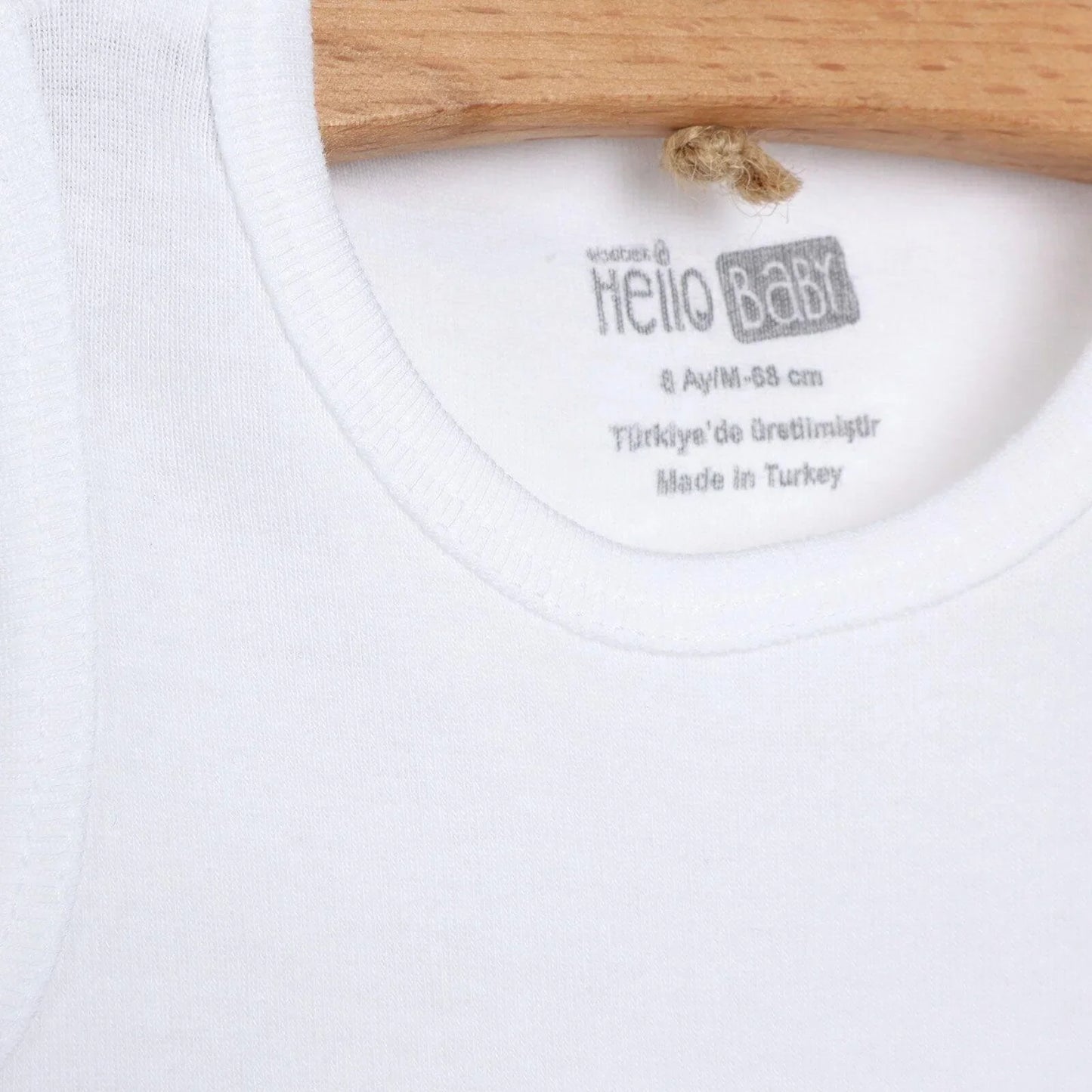 HelloBaby Unisex Sleeveless Bodysuit 5 pcs