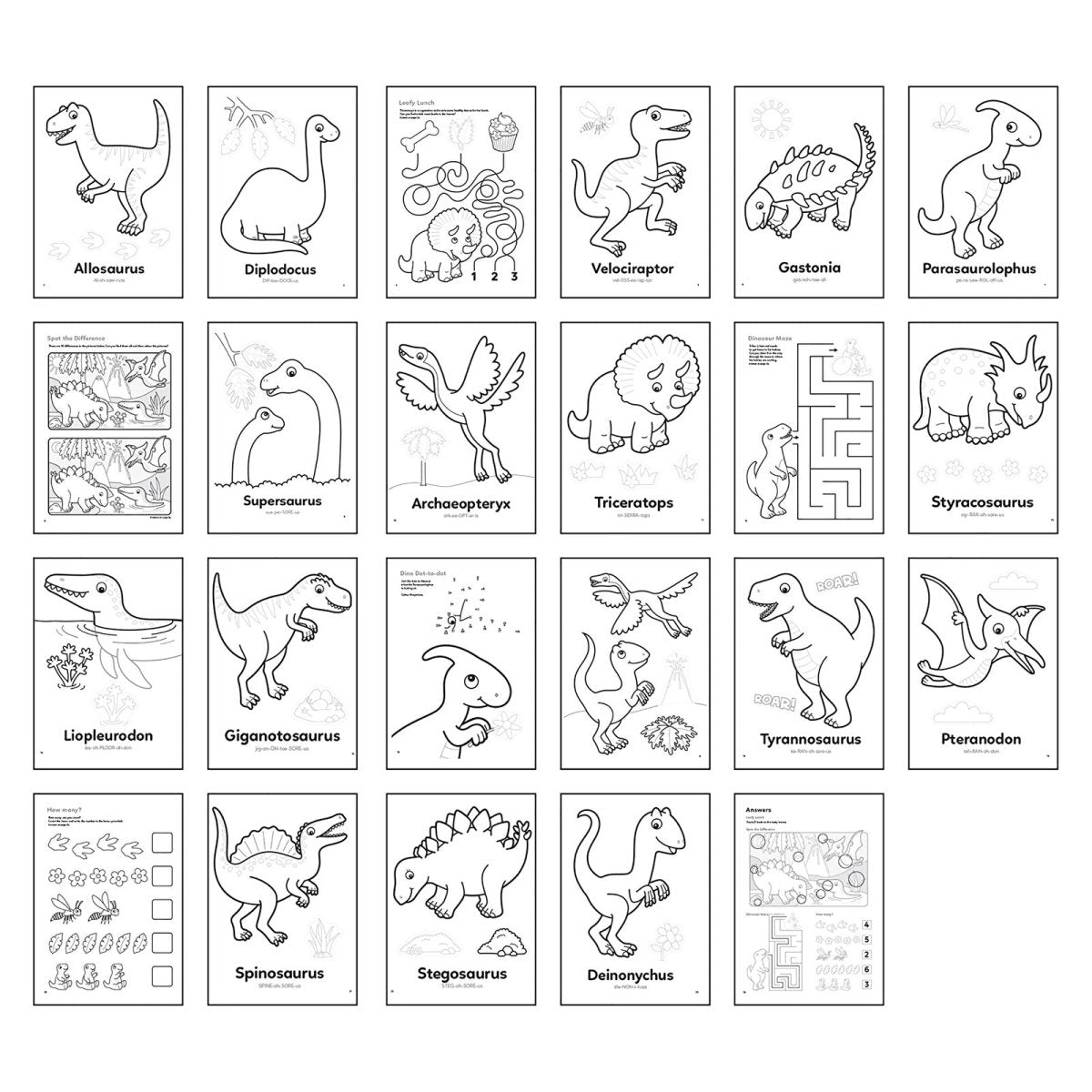 Orchard Toys Dinosaur and Outerspace Colouring Books