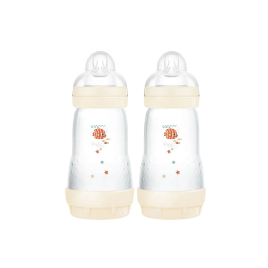 MAM Easy Start Anti Colic Bottle 260ml Pack of 2 - Nature