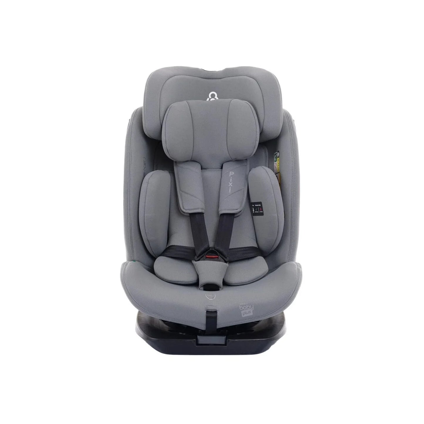 baby plus Pixi i-Size Car Seat - Grey