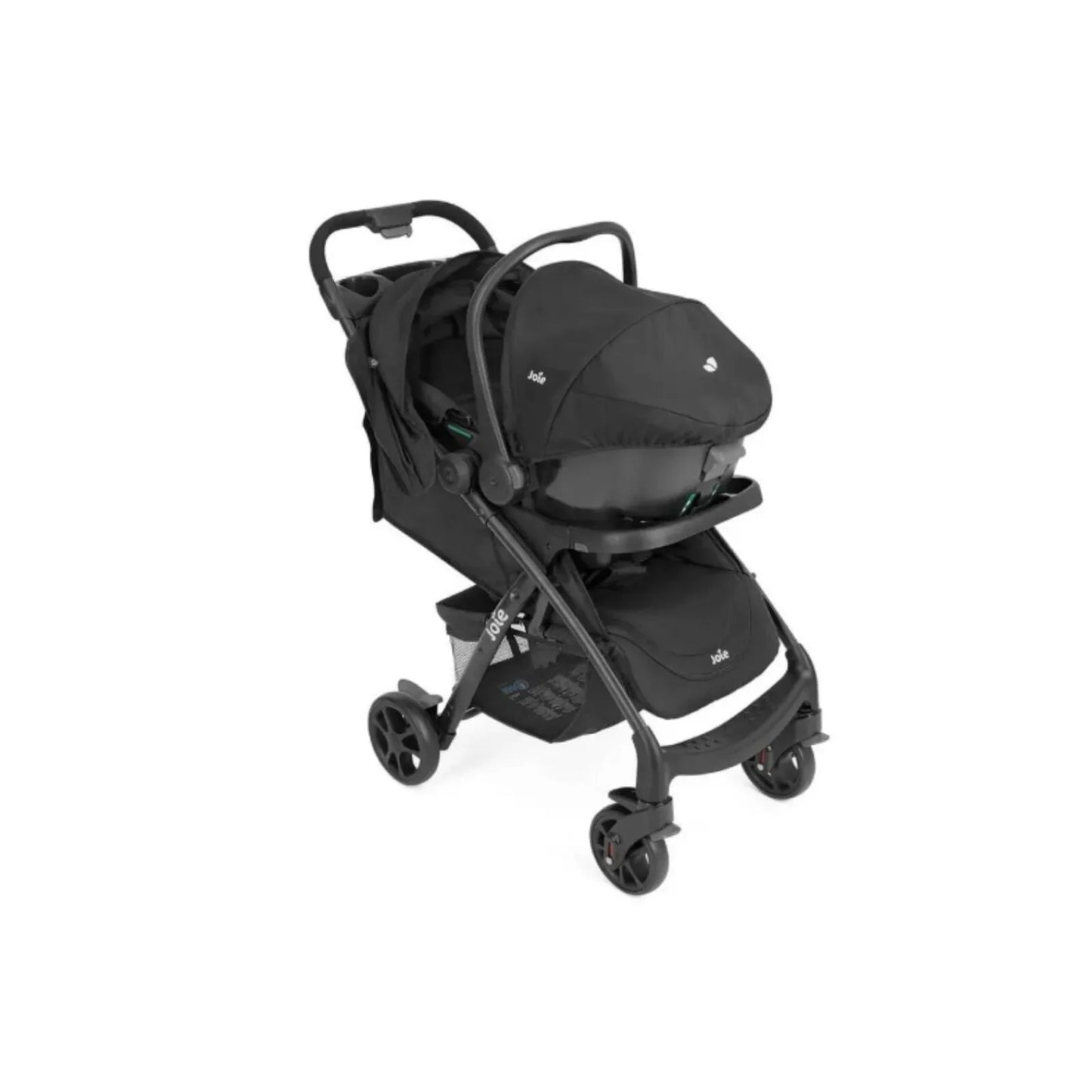 Joie i-Muze LX 3-in-1 4 Wheel Travel System - Shale