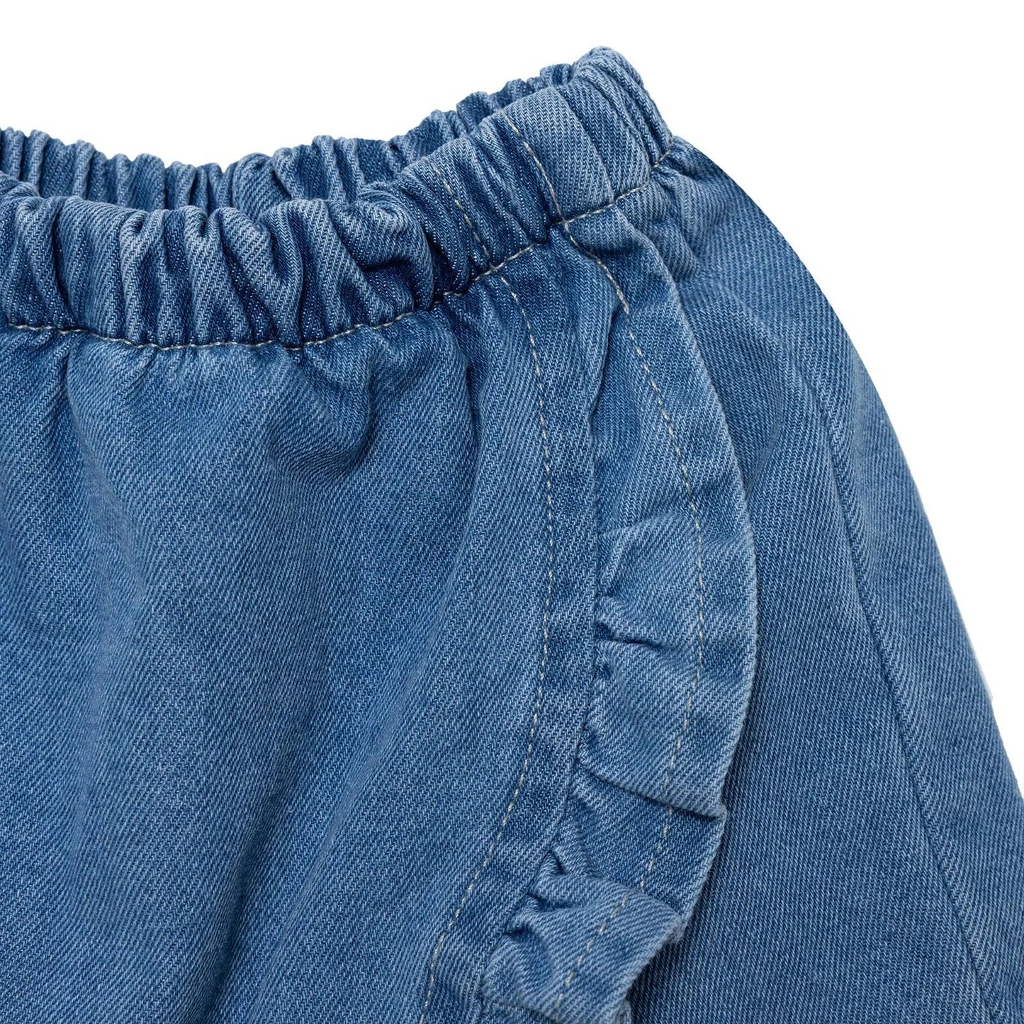 HelloBaby Spring Memories Girl Denim Short - Indigo