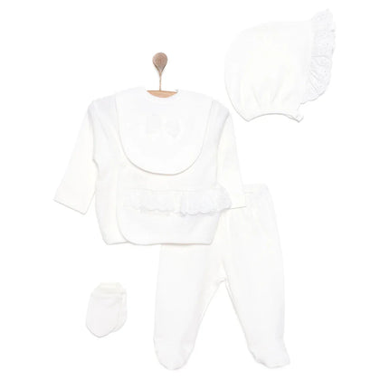 HelloBaby Girl Special Day Clothing - Ecru