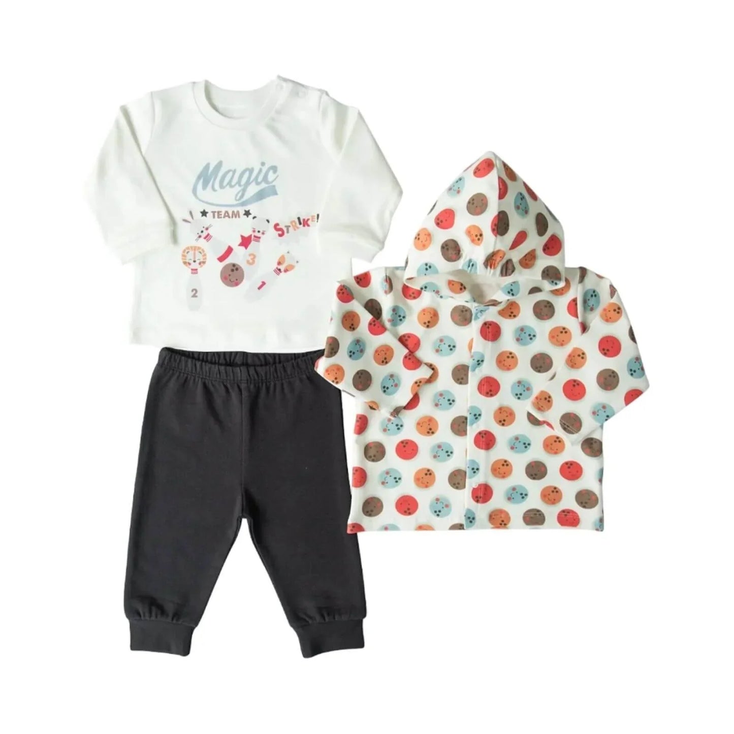 Kitikate Organic Magic Team 3-pcs Set