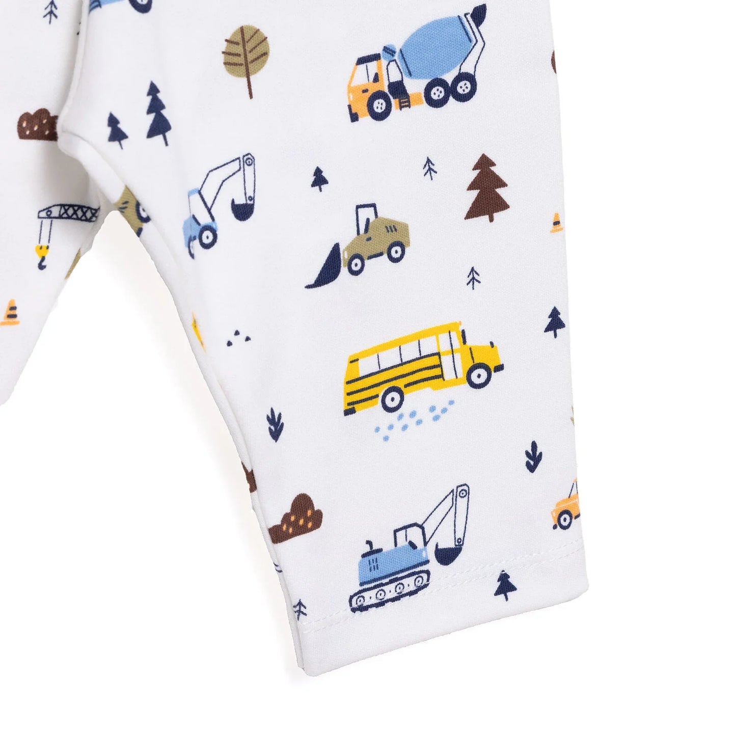 HelloBaby Boy Long Sleeve Pyjamas Set - White