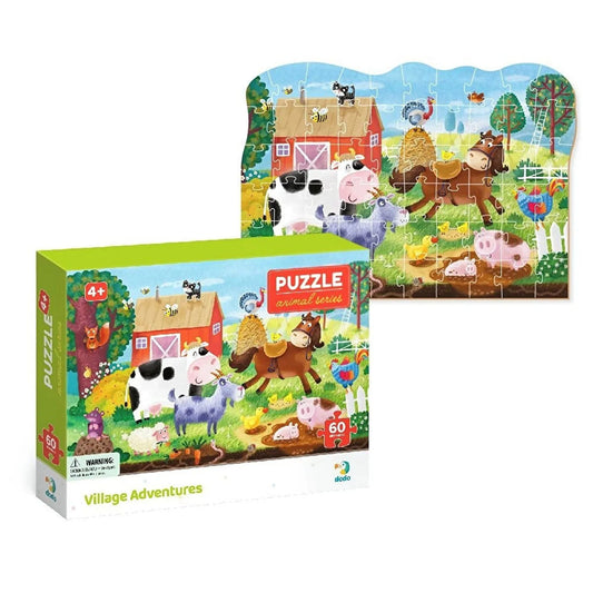 Dodo Puzzle Village Adventures 60 pcs