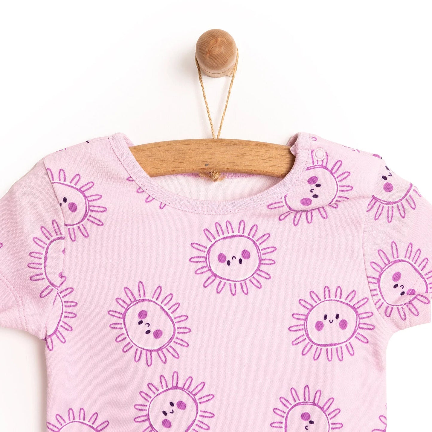 HelloBaby Tshirt-Bottom - Purple