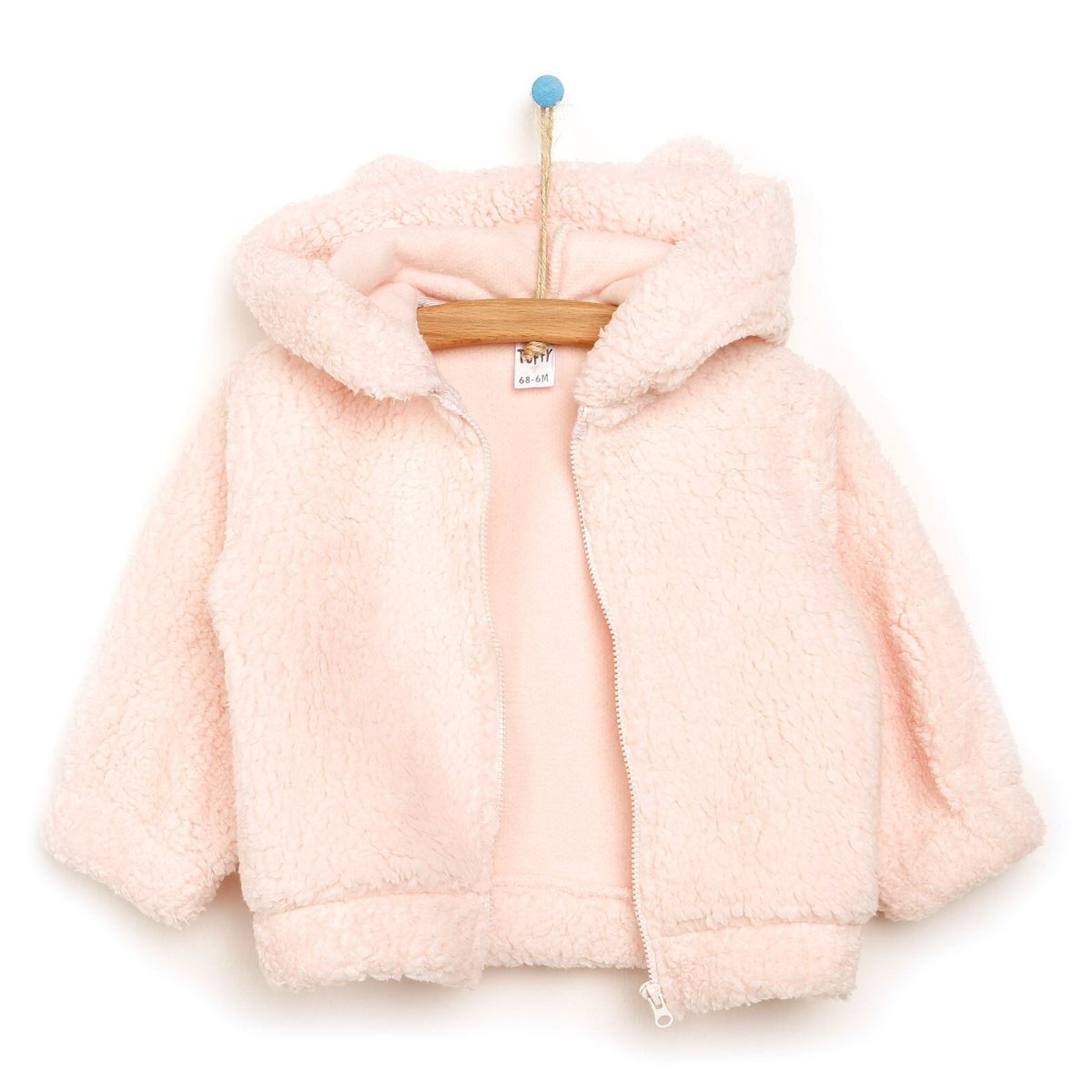 Tuffy Welsoft Cardigan - Light Pink