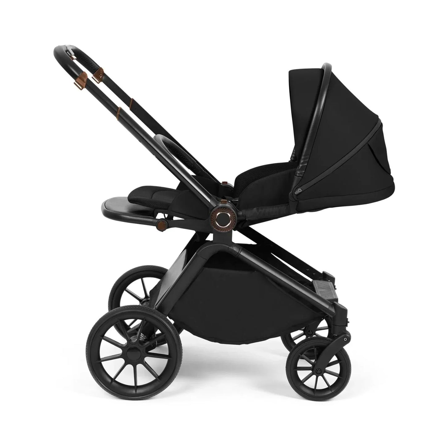 Ickle Bubba Altima Pram 9 pcs - Black