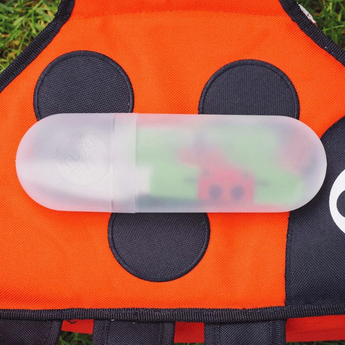 TUM TUM Travel Cutlery Set with Case - Ladybird