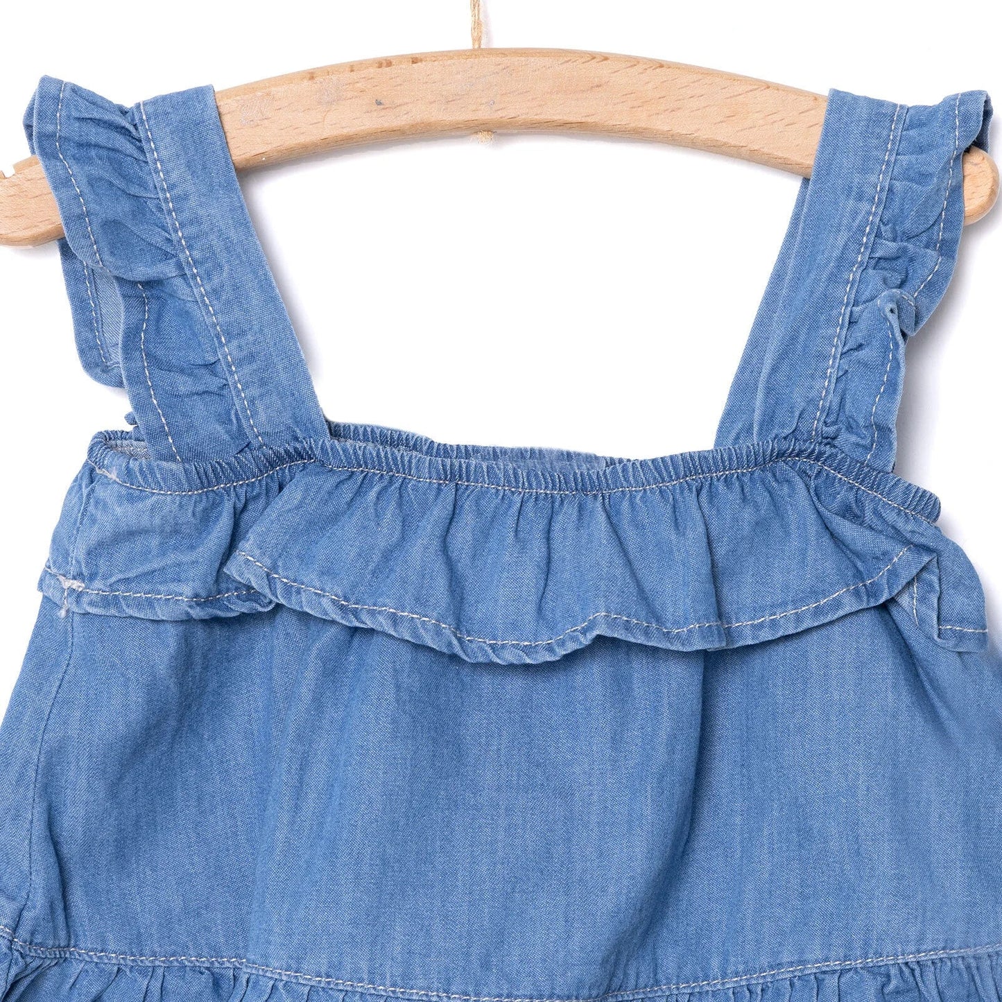 HelloBaby Daisy Girl Blouse & Shorts - Indigo