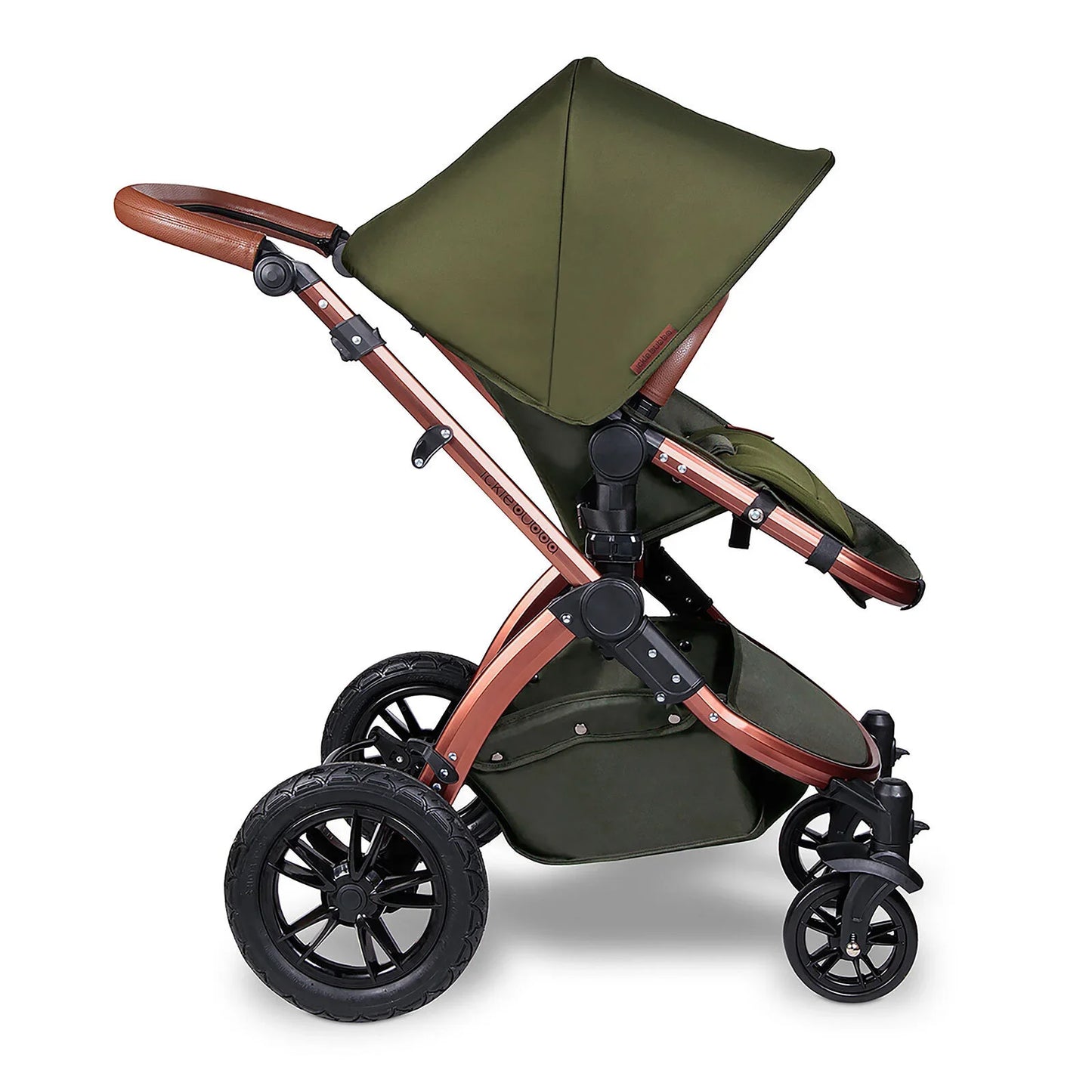 Ickle Bubba Stomp V4 2 In 1 Carrycot & Pushchair - Bronze