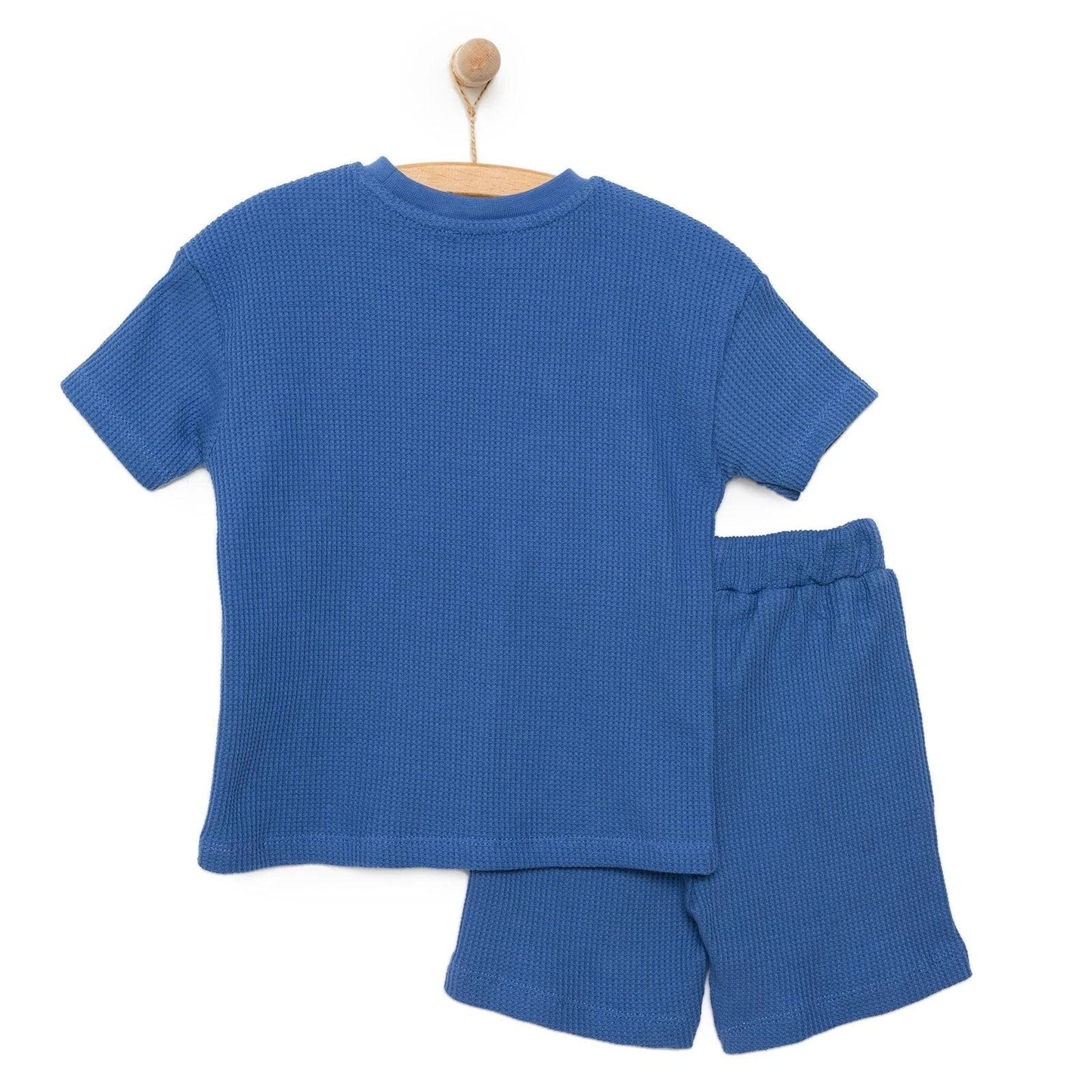 HelloBaby Little Sailor Boy Tshirt-Short - Blue