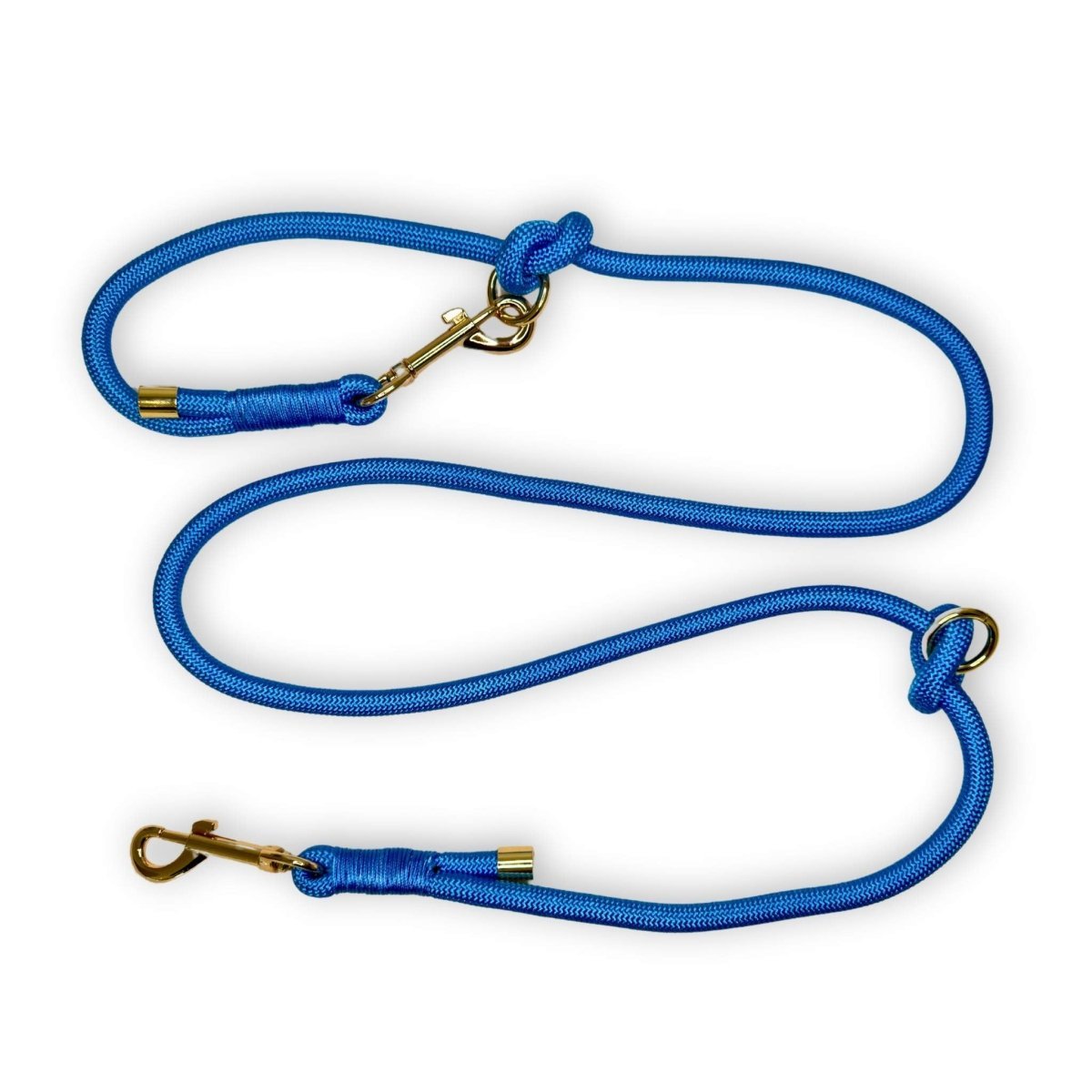 5ft Rope Lead - Blue - mezetto PupClub Couture PupClub Couture