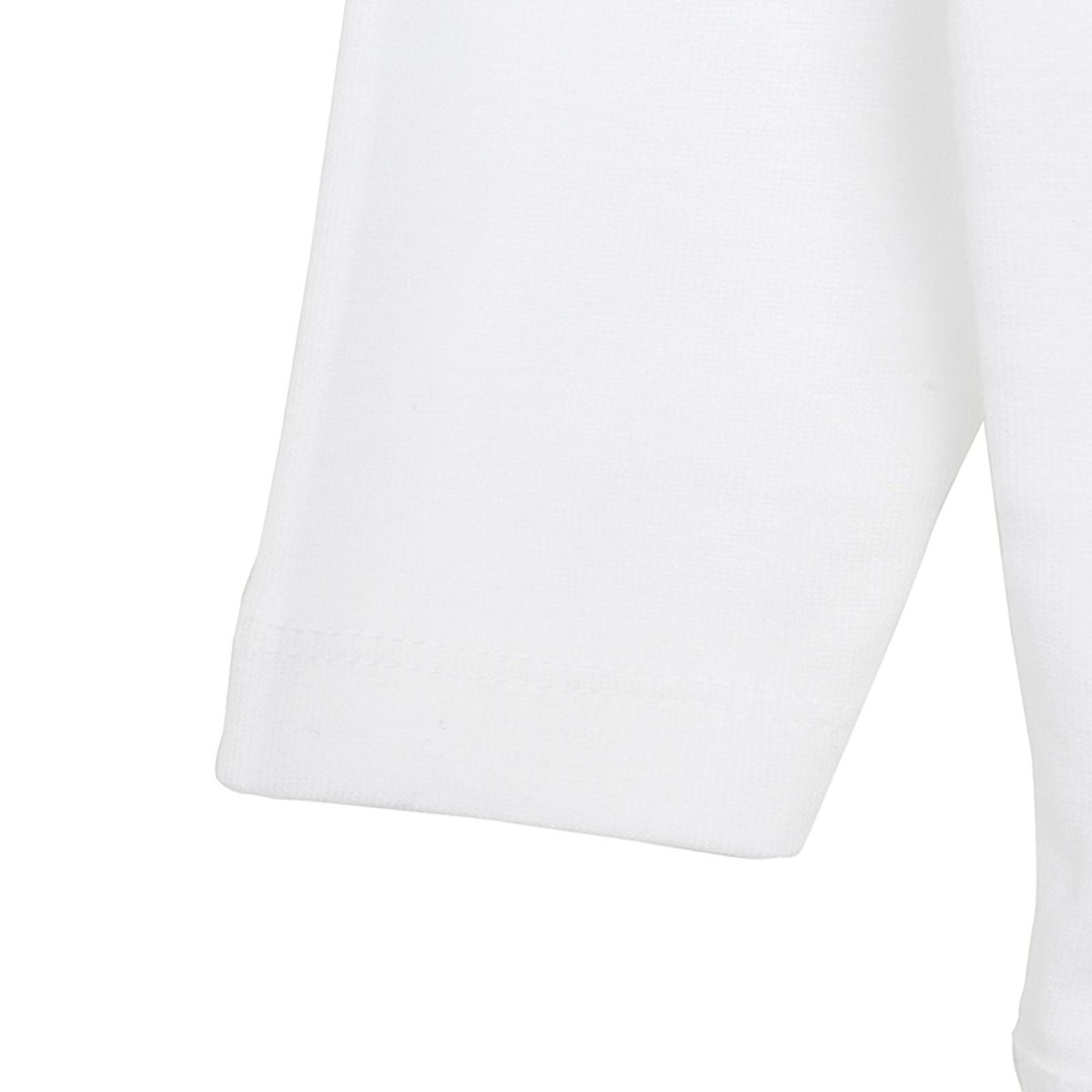 HelloBaby Long Sleeve Baby Bodysuit - White