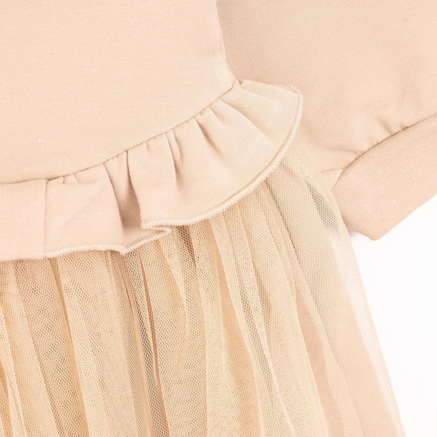 BabyZ Pretty Girl Girl Sweatshirt - Beige