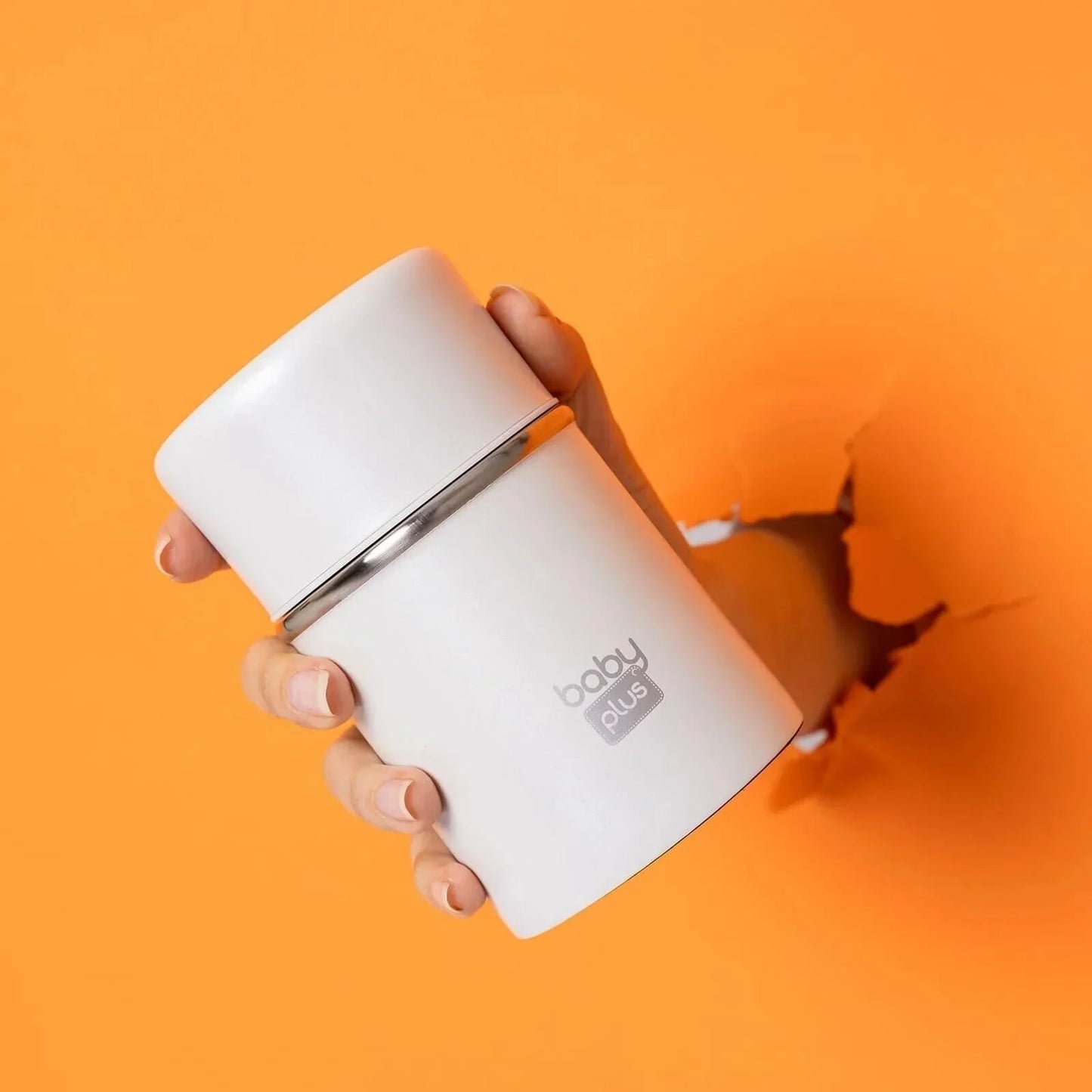 baby plus Stainless Steel Baby Food Storage Thermos 260ml