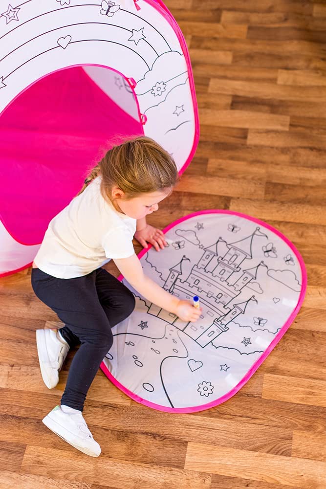 One For Fun Colour Your Own Play Tent - Unicorn