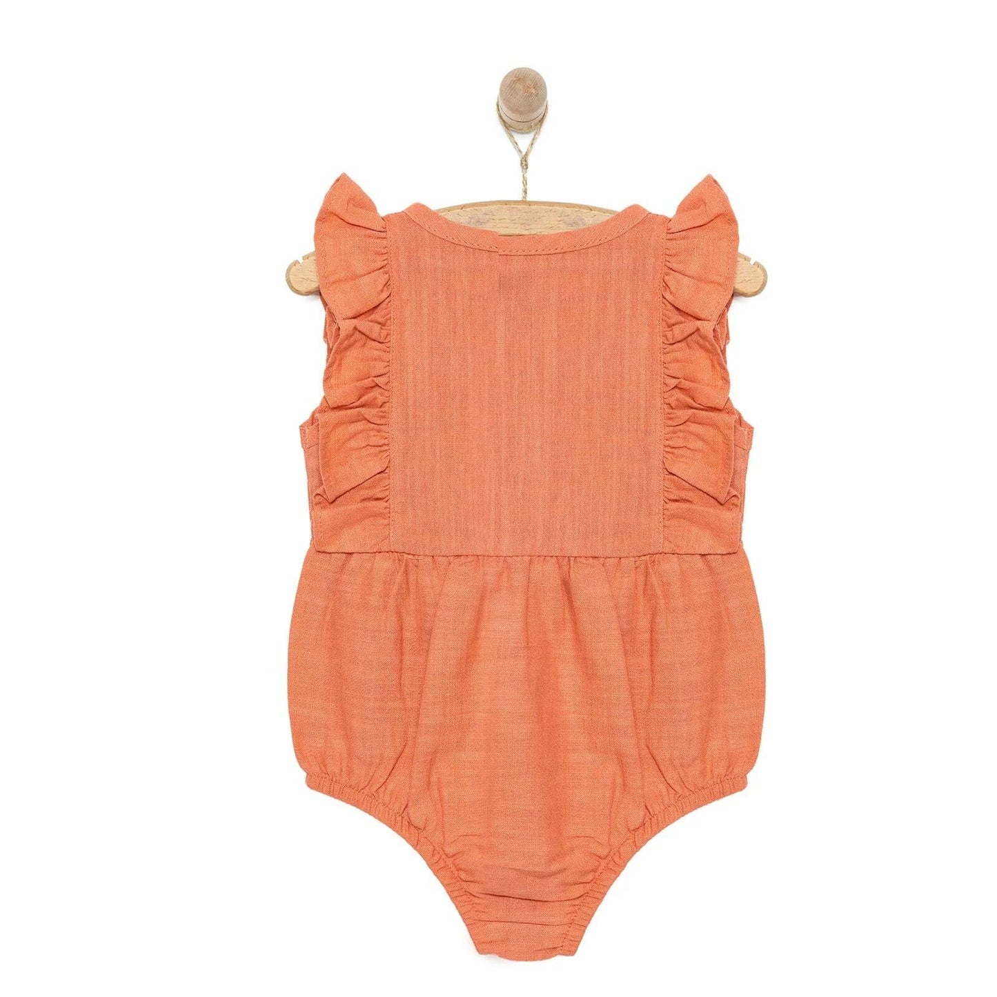 HelloBaby Baby Girl Athlete Bodysuit - Vermilion