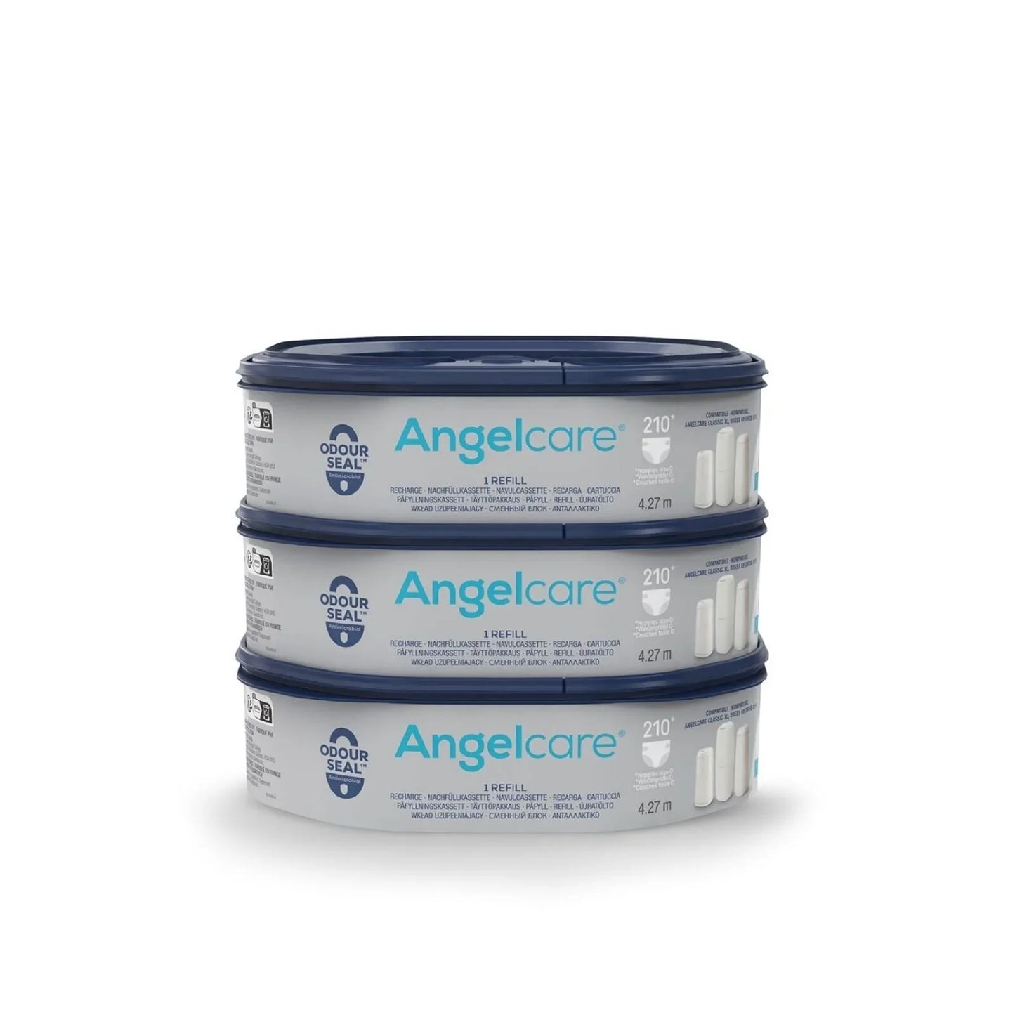 Angelcare Octagonal Classix XL Refill Pack of 3