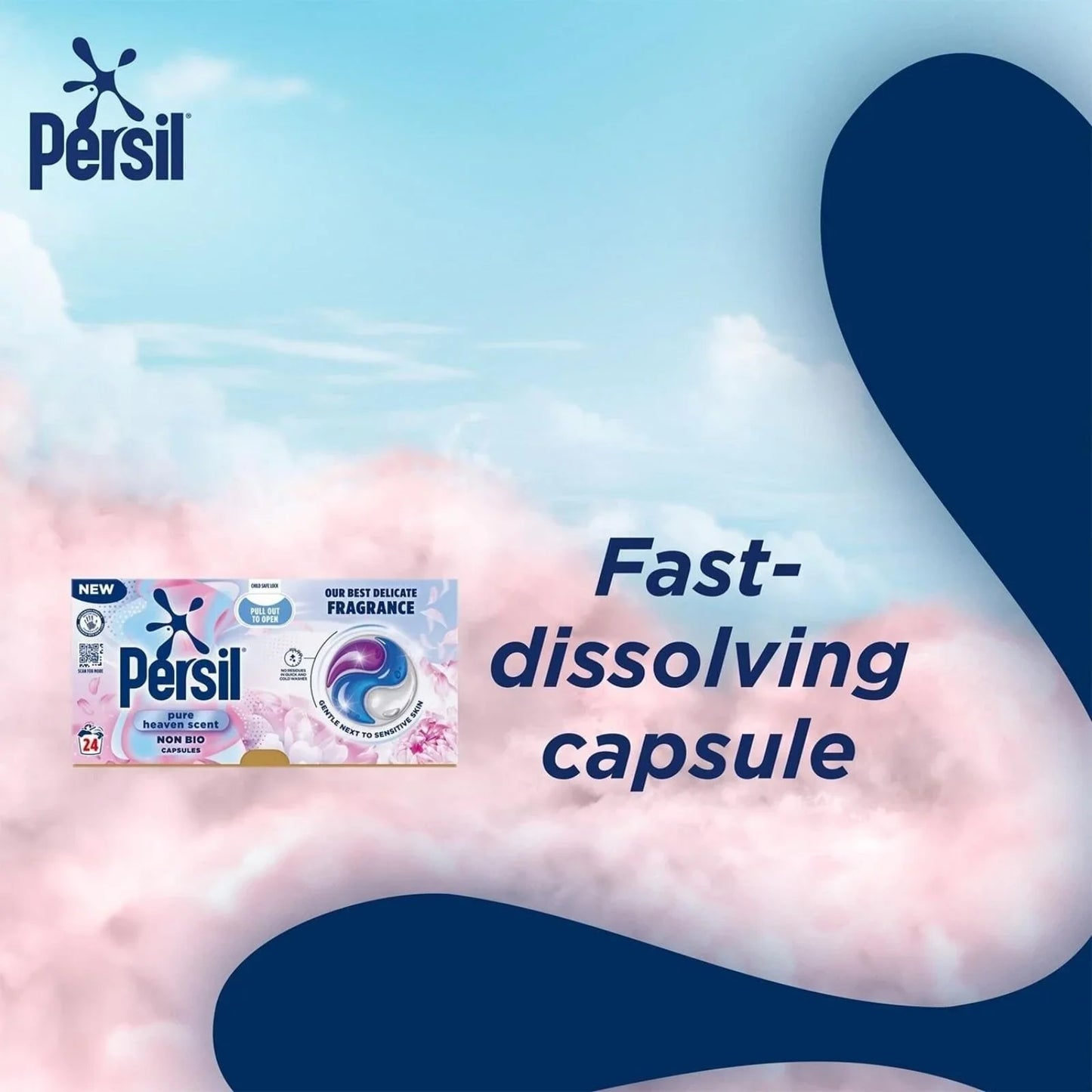 Persil Laundry Capsules Heaven Scent 24 Washes