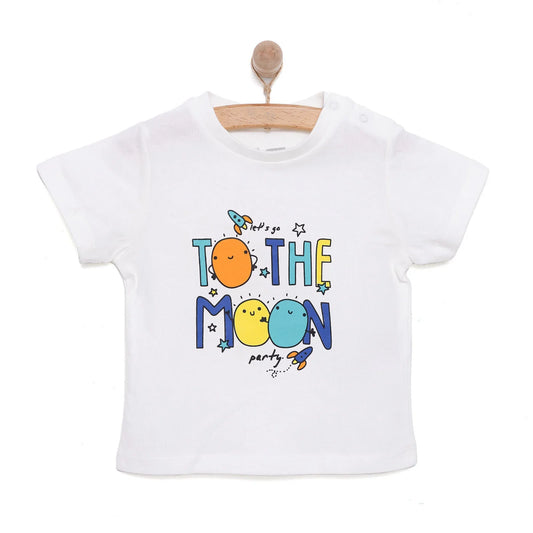 HelloBaby Basic T-shirt - Ecru