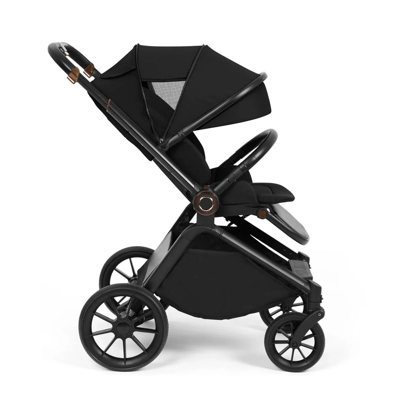 Ickle Bubba Altima Pram 9 pcs - Black