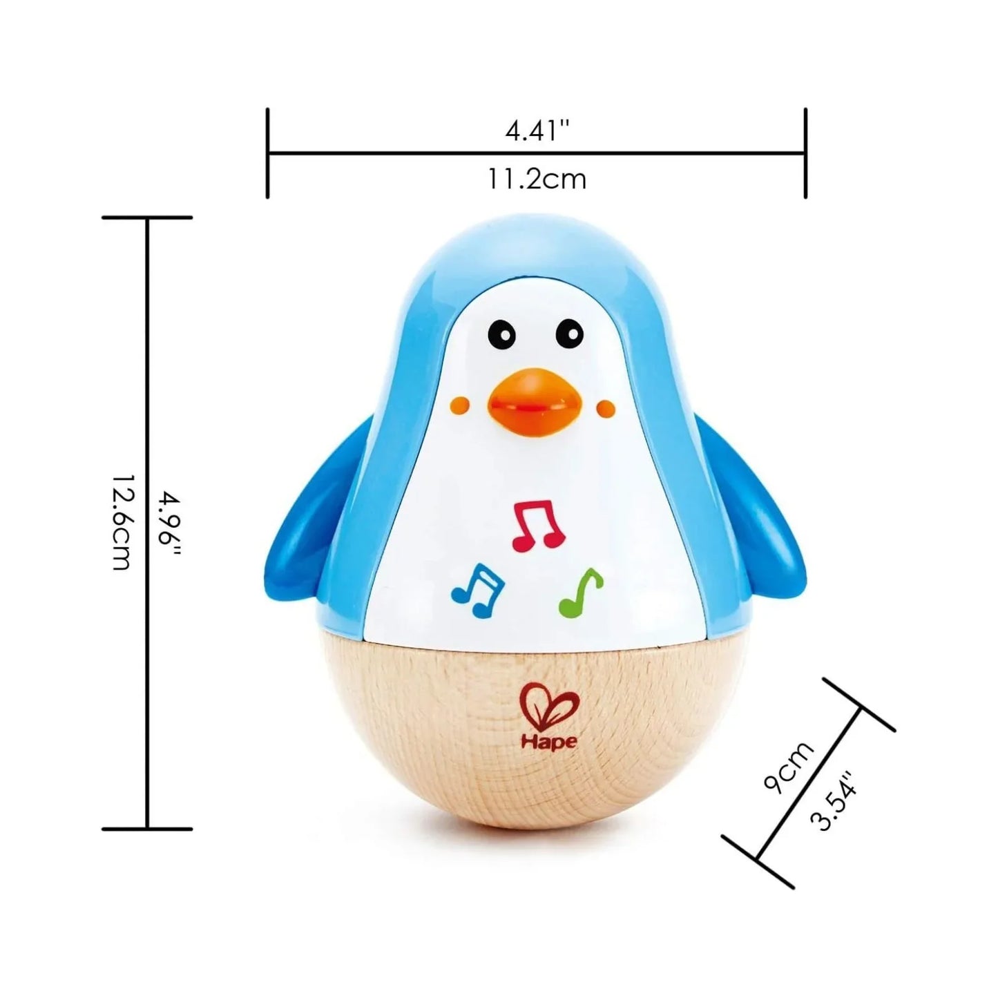 Hape Penguin Music Wobbler