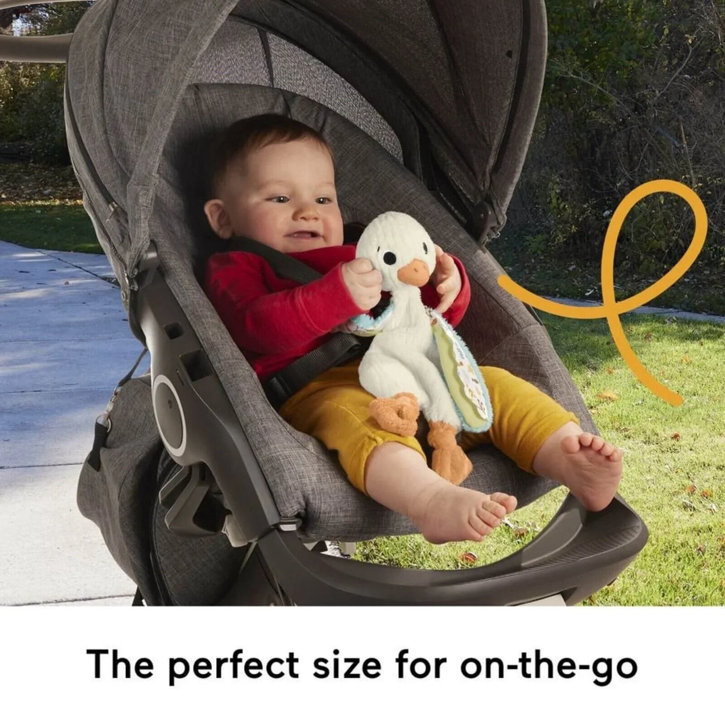 Fisher Price Sensimals Goose Comforter